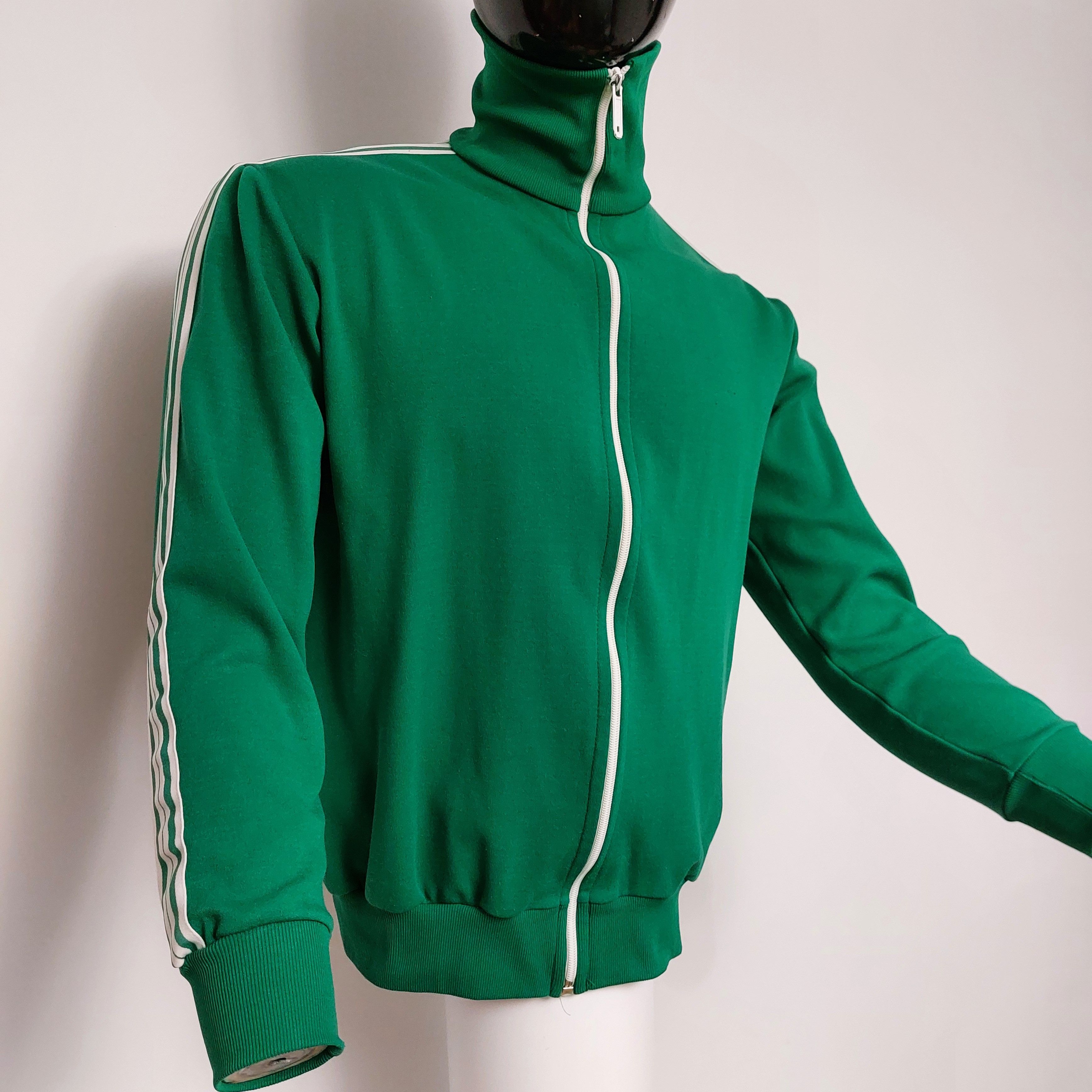 Vintage 1970s Vintage Grasshoppers Track Jacket Made in West Germany Size US L / EU 52-54 / 3 - 1 Thumbnail