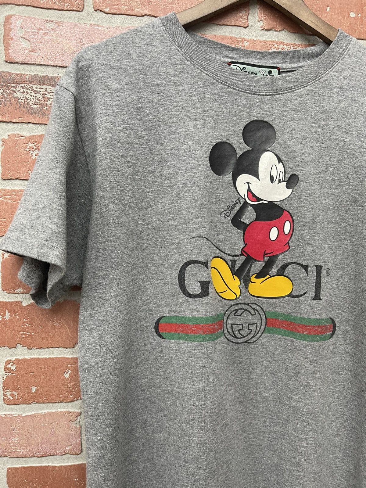 Disney × Gucci Size XS - Gucci x Disney Mickey Mouse Tee Grey Size US XS / EU 42 / 0 - 2 Thumbnail