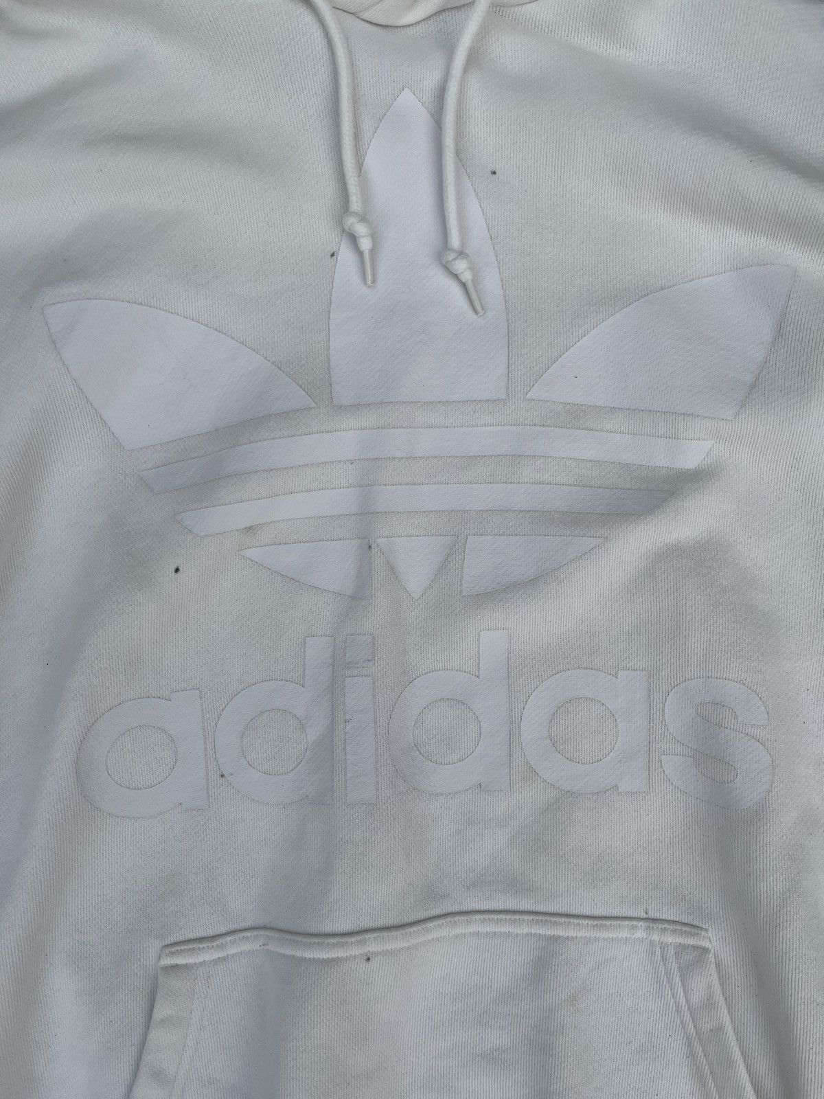 Adidas Vintage Adidas Hoodie big logo Size US XXL / EU 58 / 5 - 2 Thumbnail