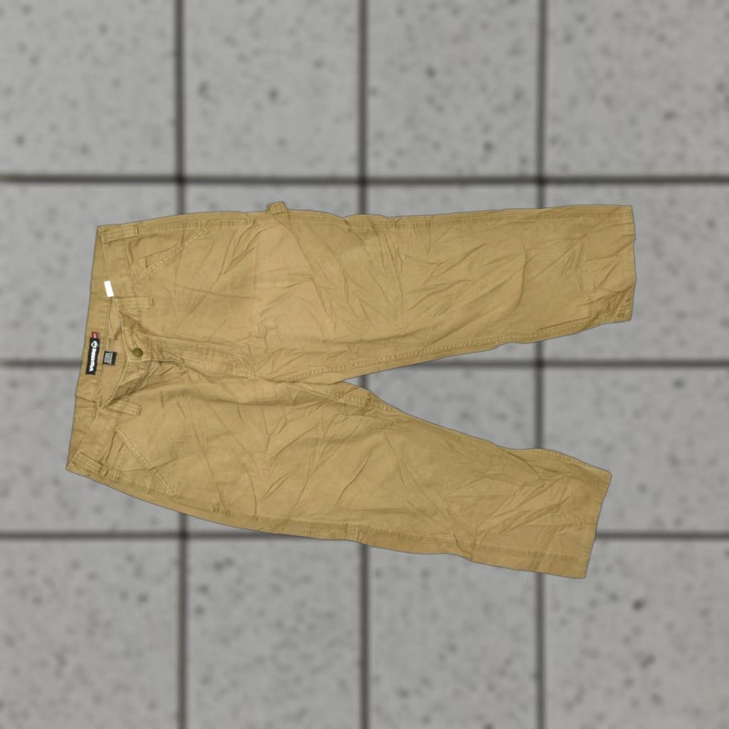 Vintage Wolverine Men's 38x30 Brown Cotton Canvas Utility Carpenter Work Pants Size US 38 / EU 54 - 1 Thumbnail