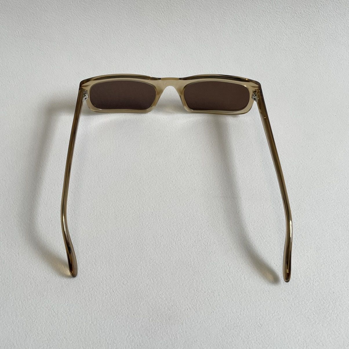 Cutler and Gross Translucent Honey Frame Vintage Sunglasses Size ONE SIZE - 7 Thumbnail