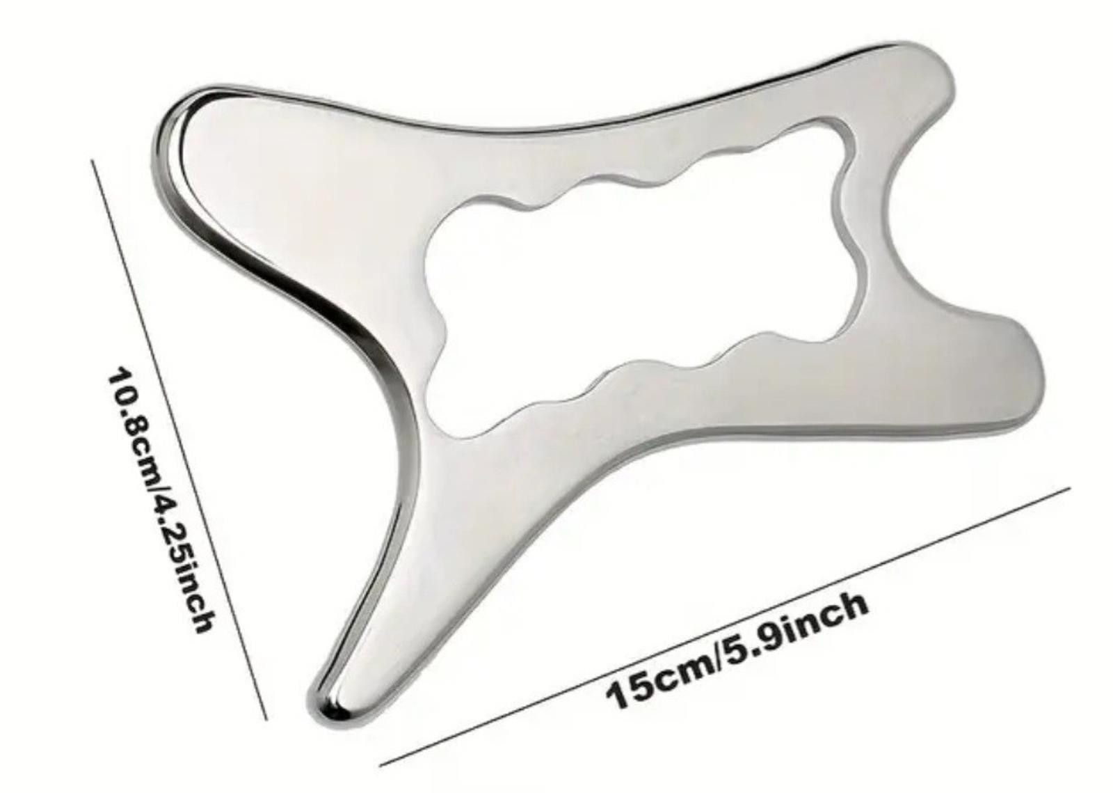 The Unbranded Brand Guasha (Muscle/Body)-(Scraping Tool)-(Silver)-(New)-$30.00 Size ONE SIZE - 6 Thumbnail
