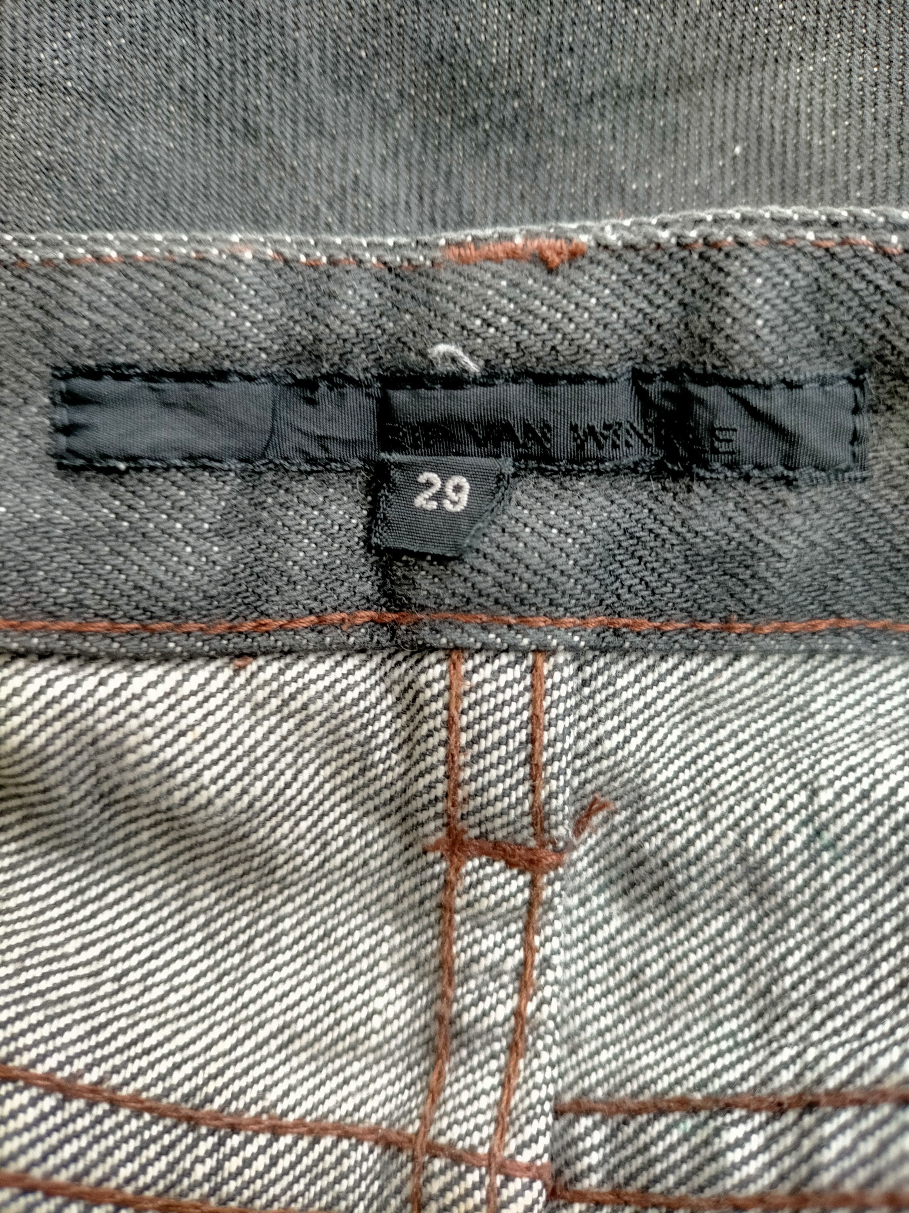 If Six Was Nine Flare Jeans Rip Van Winkle Denim Boot cut Japan Size US 29 - 17 Thumbnail