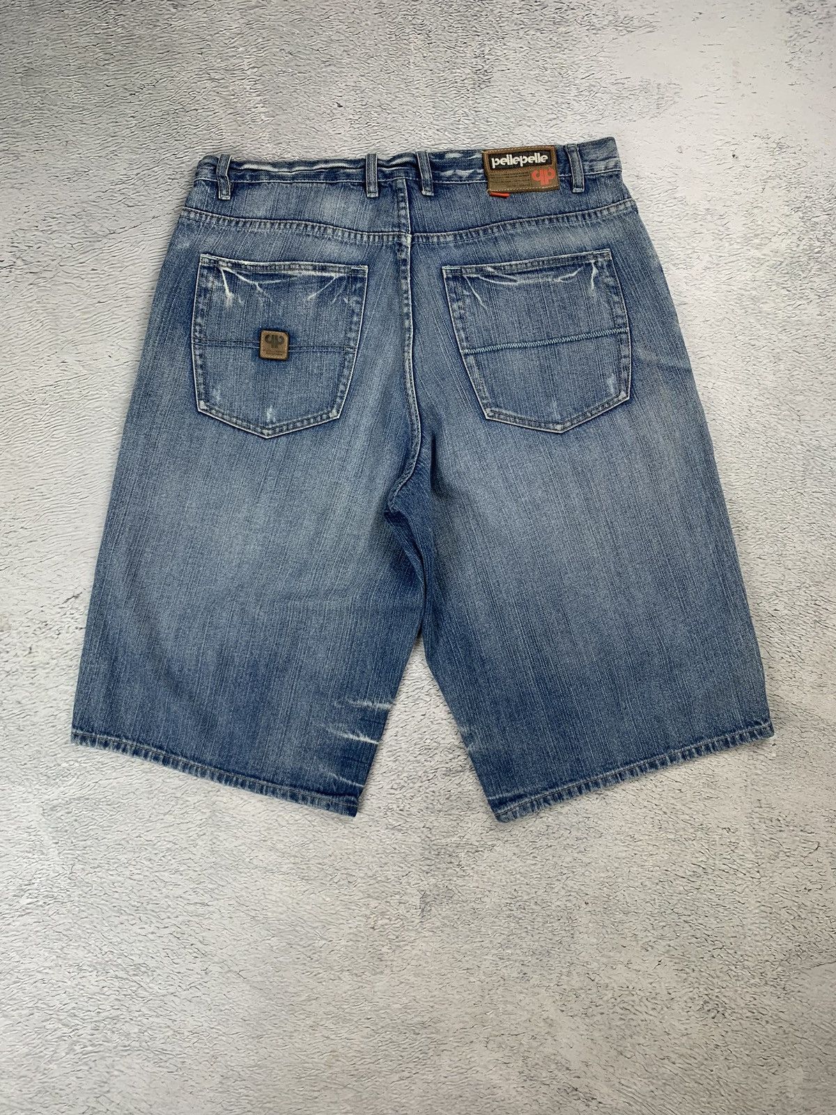 Pelle Pelle Vintage Pelle Pelle shorts baggy denim streetwear | Grailed