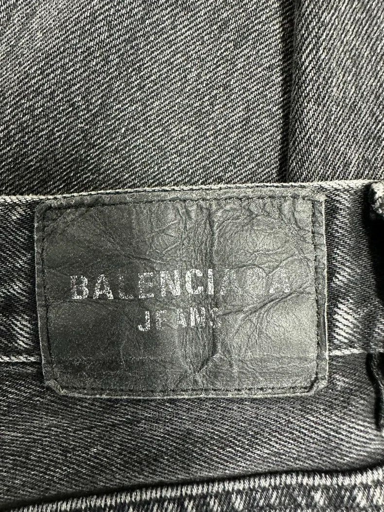 Balenciaga Balenciaga size XS Flared Jeans Black Size US 27 - 3 Thumbnail