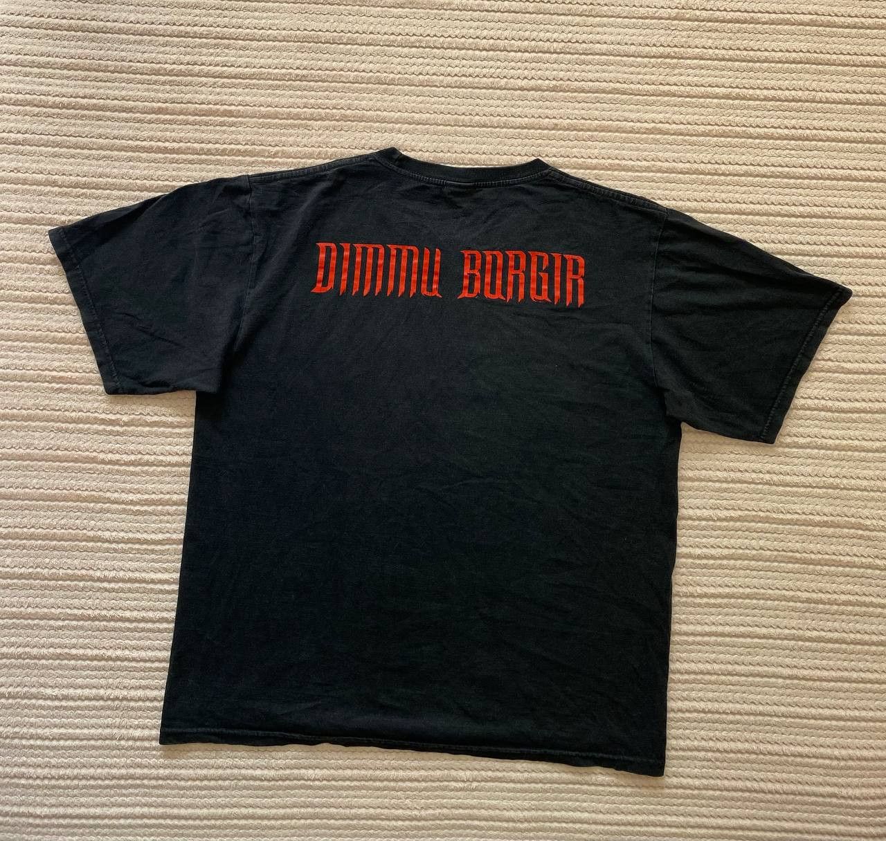 Band Tees × Vintage 90s🔥Y2k DIMMU BORGIR Hard Rock Nude Girl 18+ erotic Tee Size US L / EU 52-54 / 3 - 6 Thumbnail