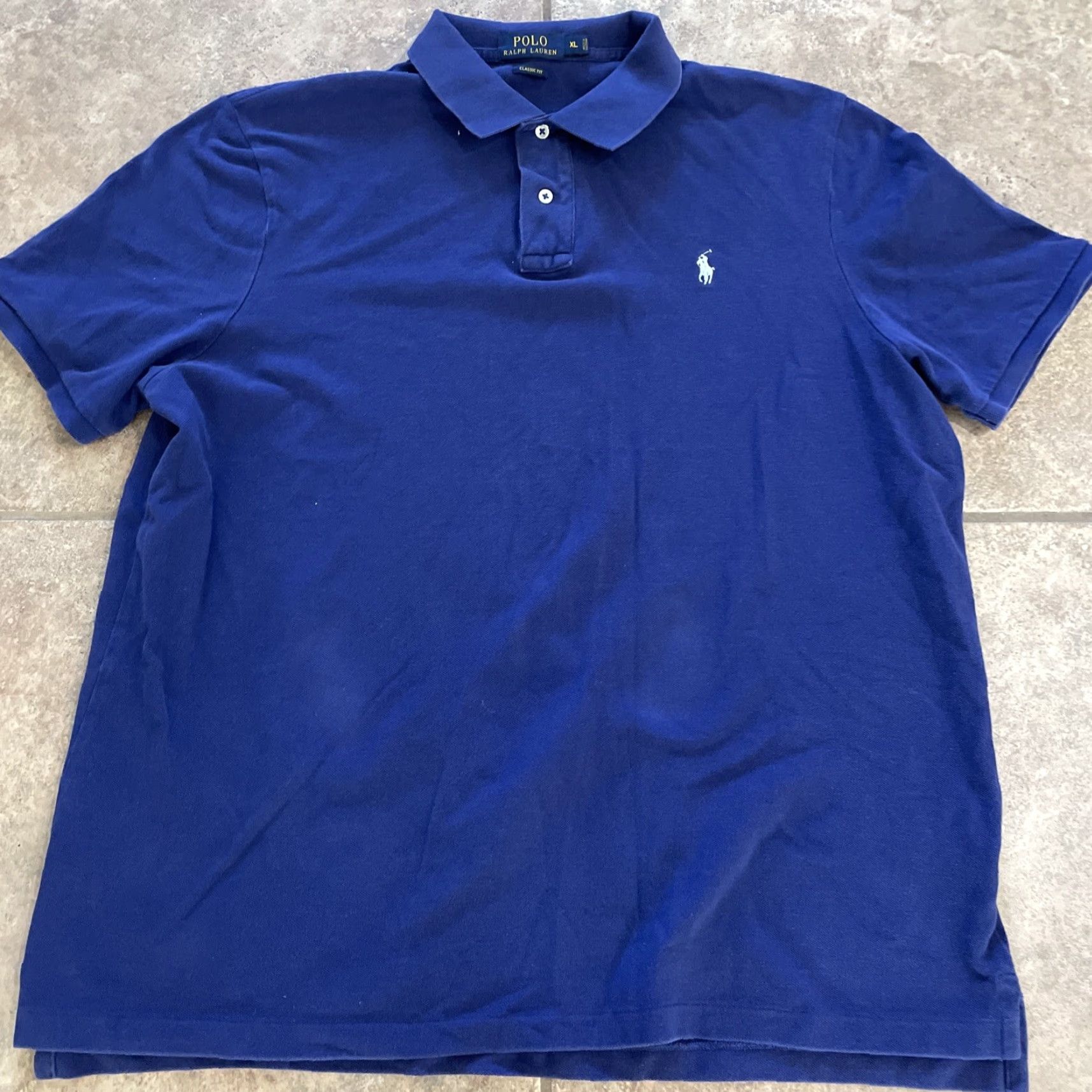 Polo Ralph Lauren Polo Ralph Lauren Polo Shirt Mens XL Purple Golf Classic Fit Size US XL / EU 56 / 4 - 2 Thumbnail