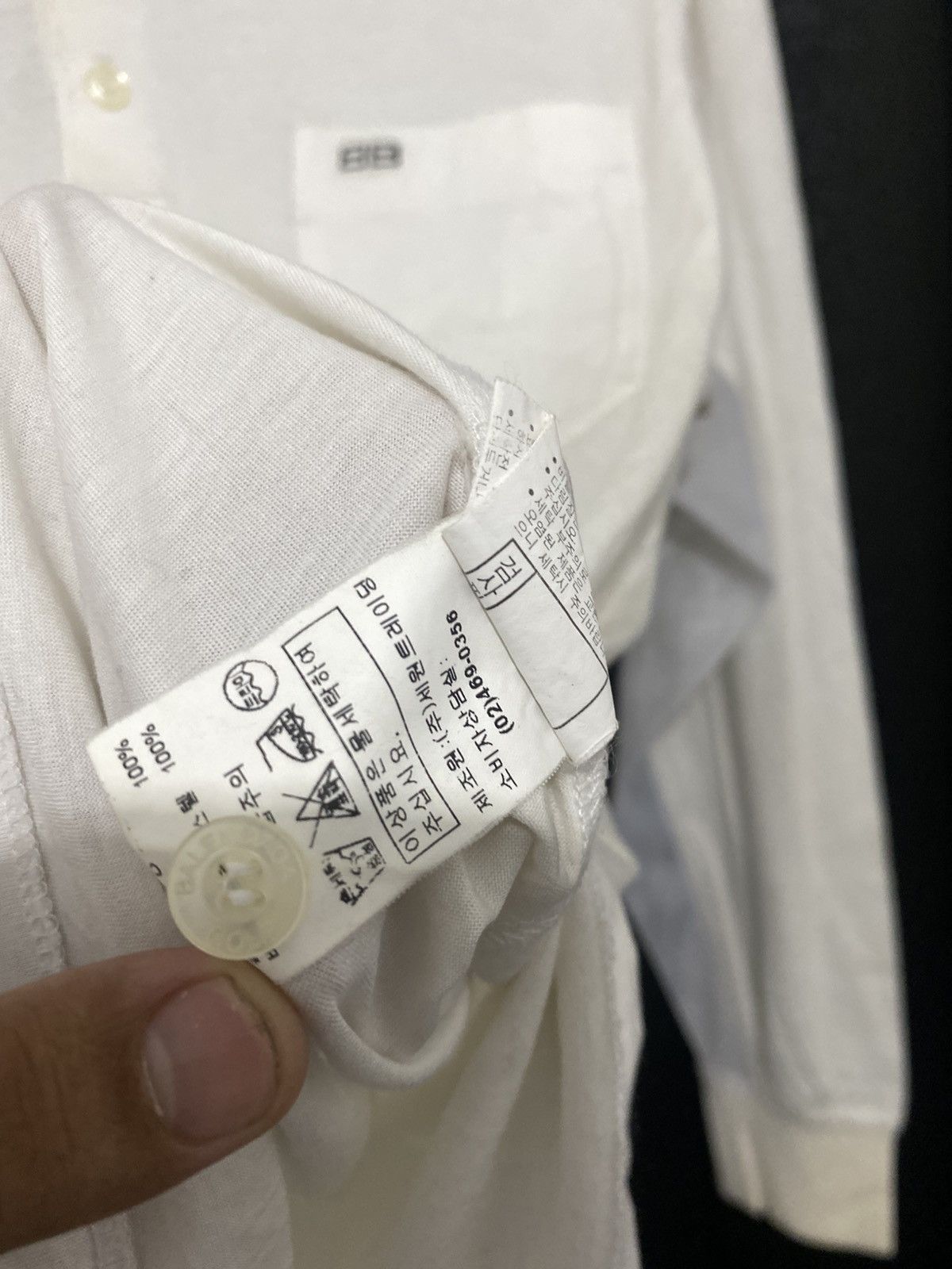 Balenciaga Vintage Balenciaga L/S Polos Size US L / EU 52-54 / 3 - 9 Thumbnail