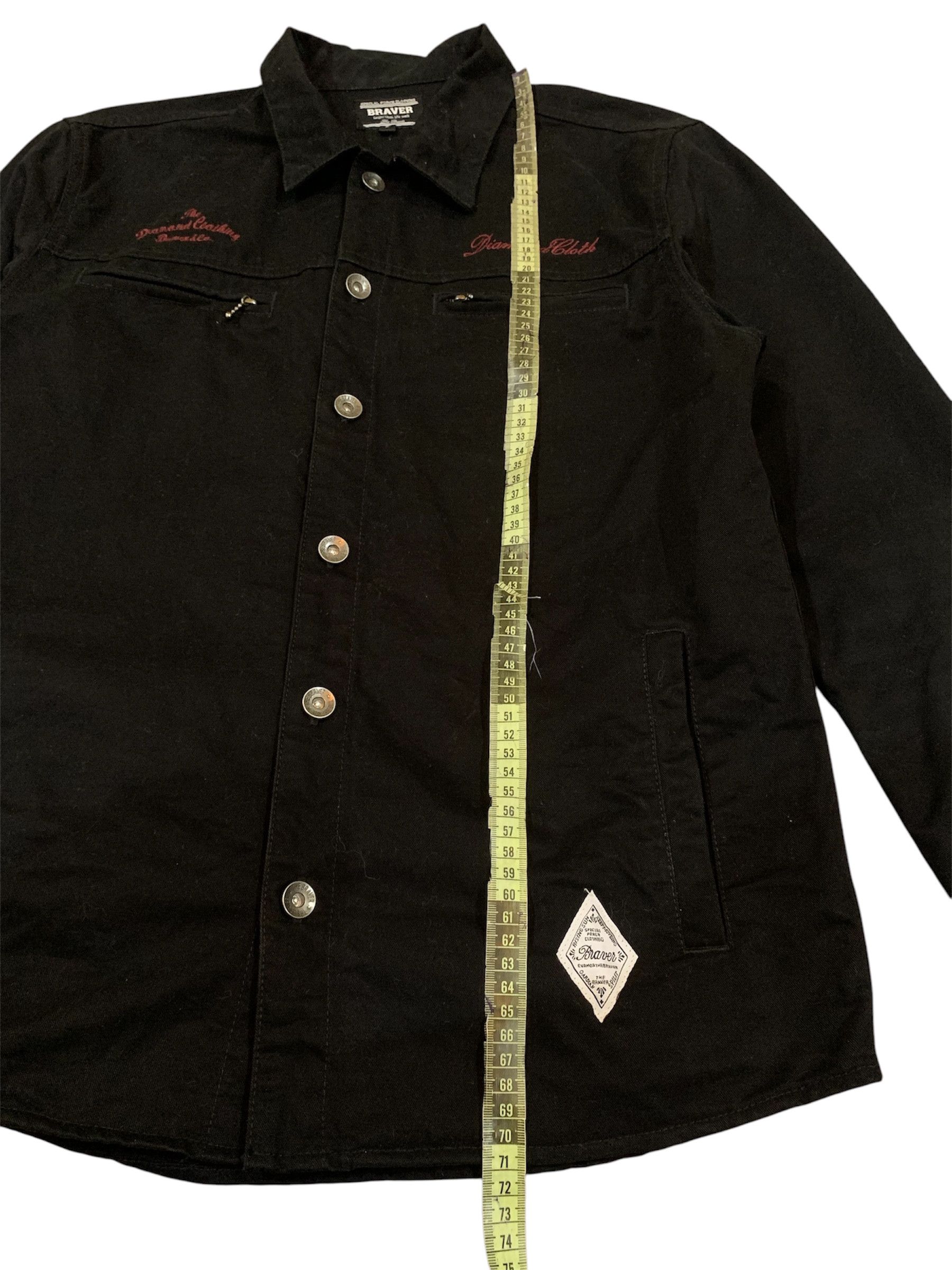 Japanese Brand × Vintage Vintage jacket Denim THE DIAMOND CLOTHING. Size US XL / EU 56 / 4 - 7 Thumbnail