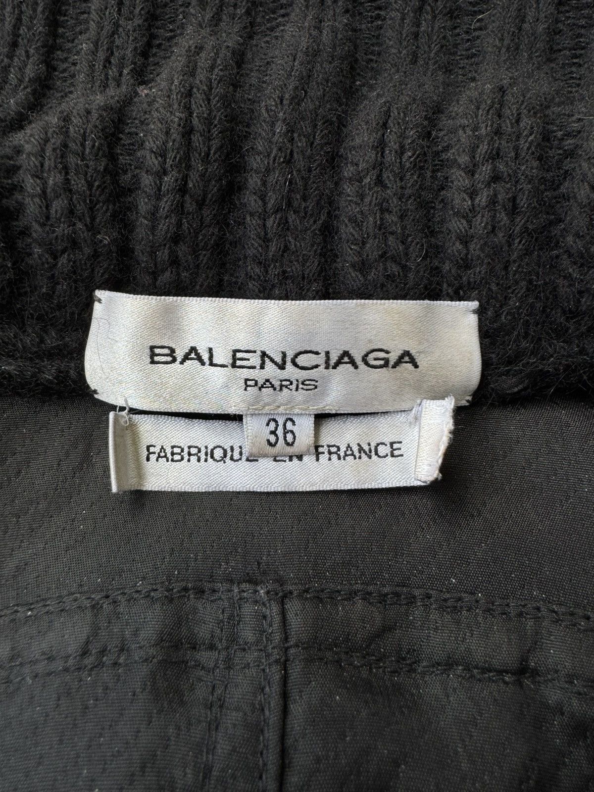 Balenciaga Balenciaga AW02 Funnel Collar Oversized Sleeveless Jacket Size US M / EU 48-50 / 2 - 12 Thumbnail