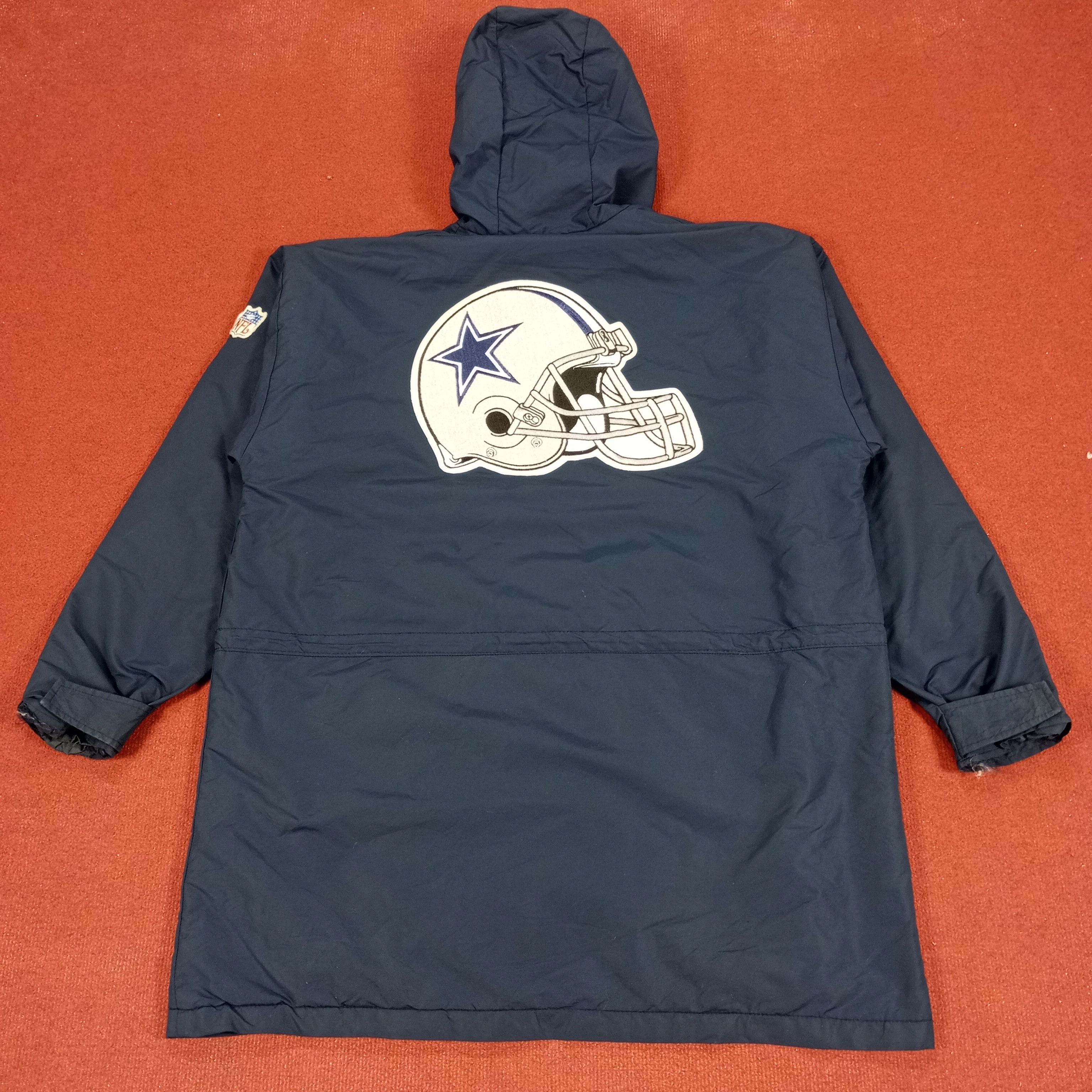 NFL Dallas Cowboys NFL American Football Team Long Jacket Size US XL / EU 56 / 4 - 1 Thumbnail
