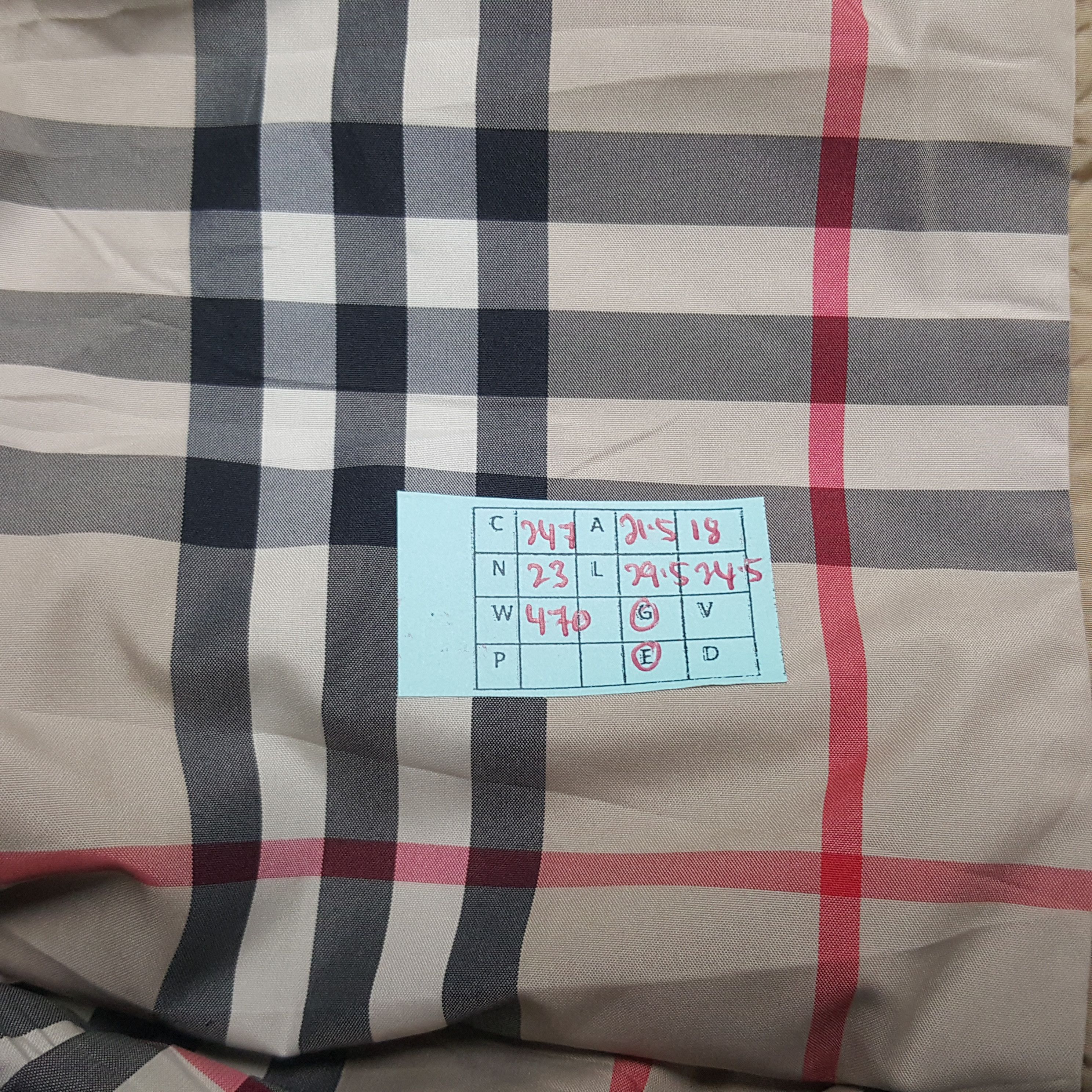 Burberry × Vintage Vintage Burberry London Nove Check Custom Spell Out Jacket Size US L / EU 52-54 / 3 - 8 Thumbnail