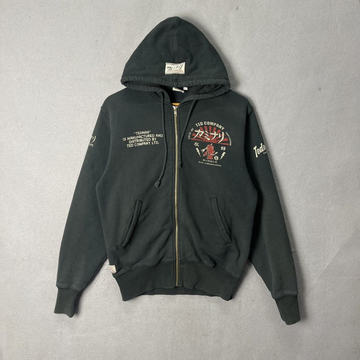Tedman Vintage Ted Company “Bloody Speed” Racing Club Zip Hoodie Size US M / EU 48-50 / 2 - 1 Thumbnail