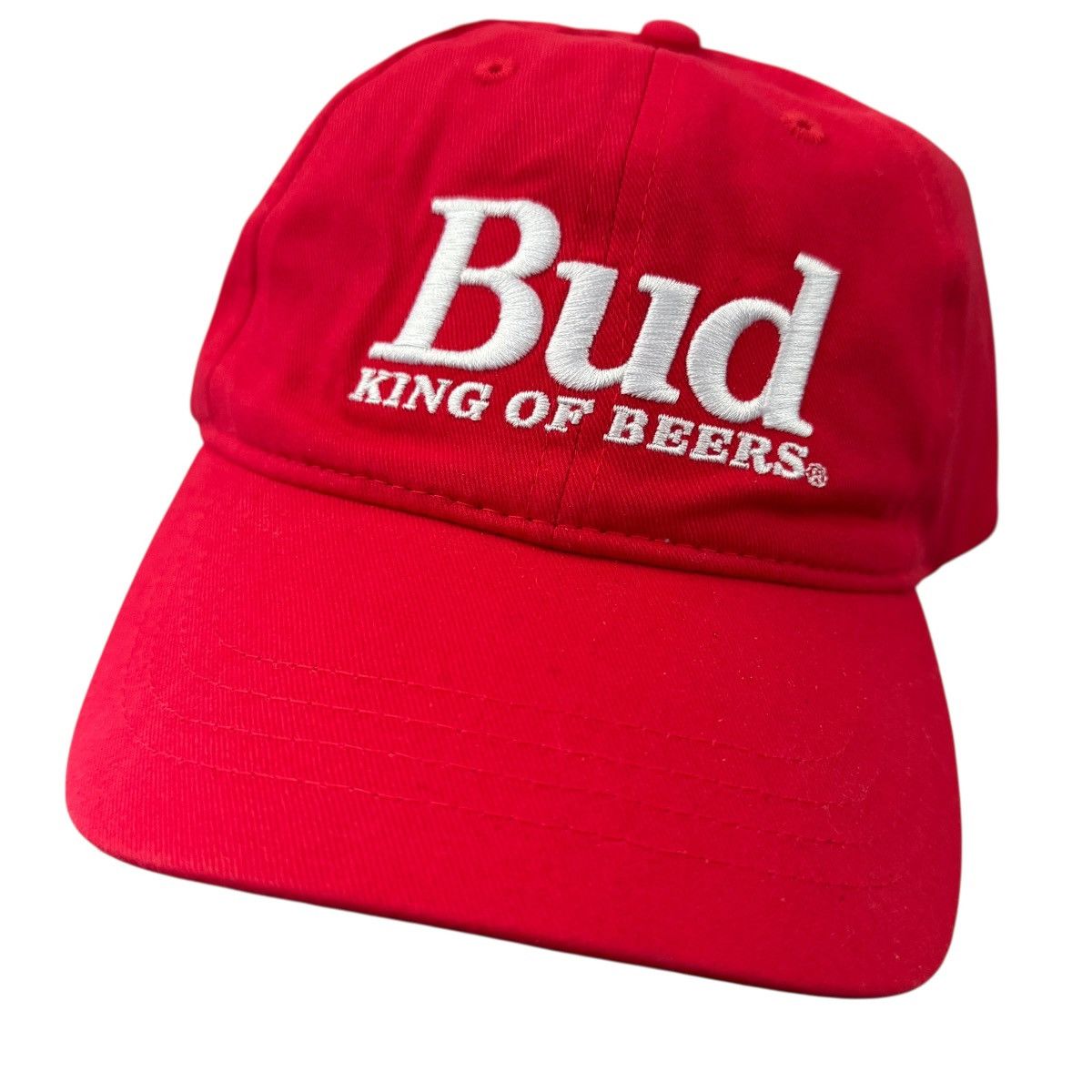 Budweiser vintage budweiser adjustable dad hat Size ONE SIZE - 1 Thumbnail