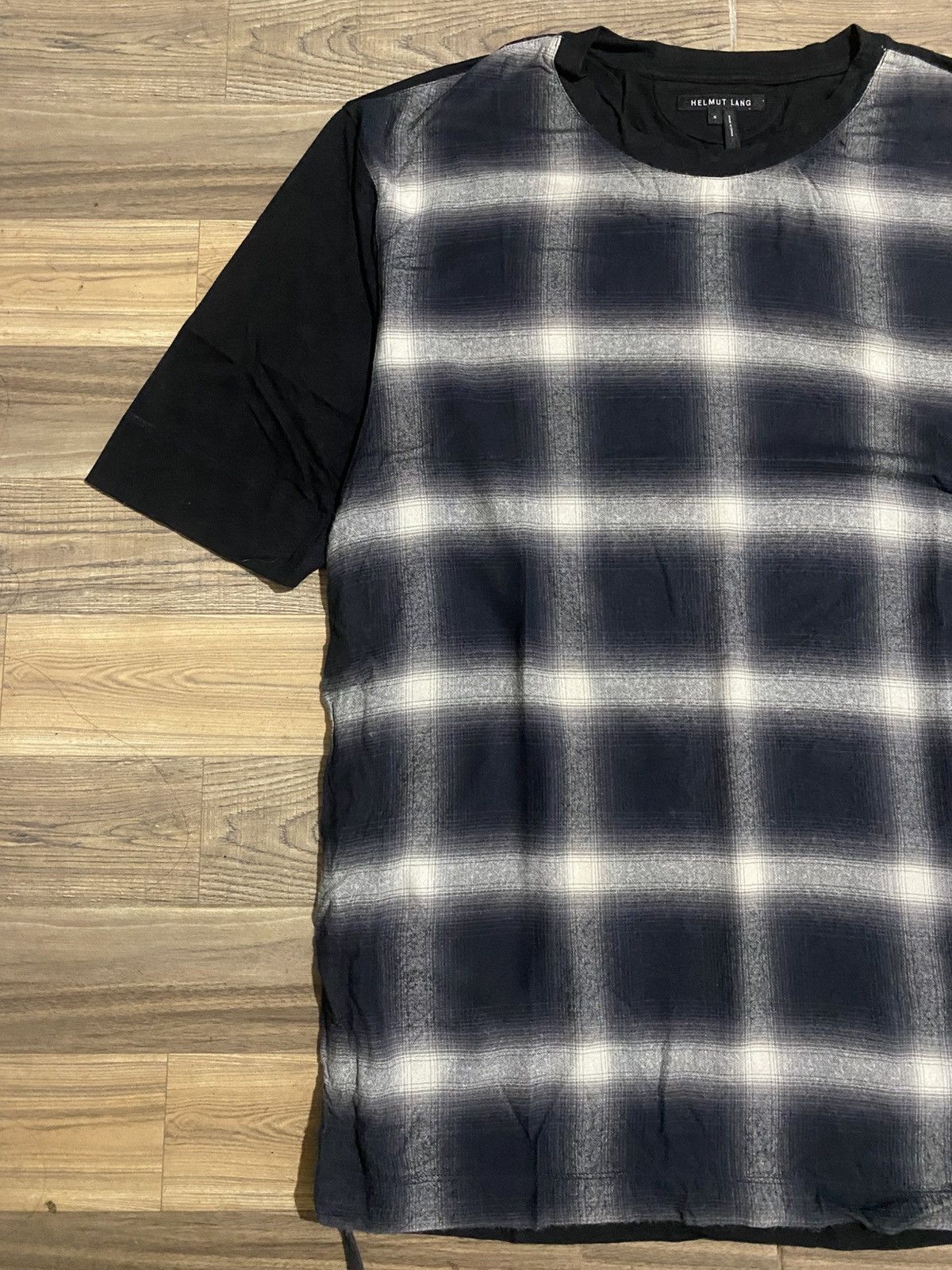 Helmut Lang HELMUT LANG DRAWCORD SHORT TSHIRT Size US S / EU 44-46 / 1 - 2 Thumbnail