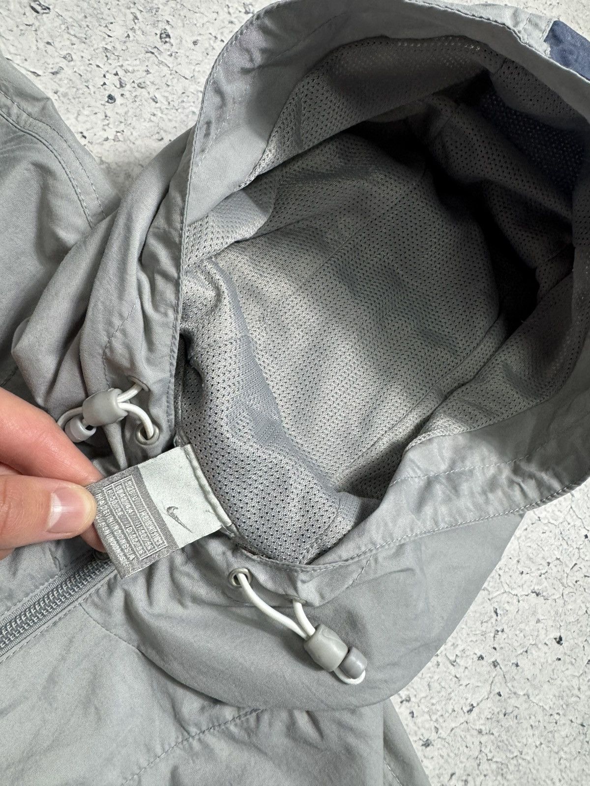 Nike Nike Vintage Anorak Nylon Jacket Swoosh Drill Hype Y2K Size US L / EU 52-54 / 3 - 10 Thumbnail