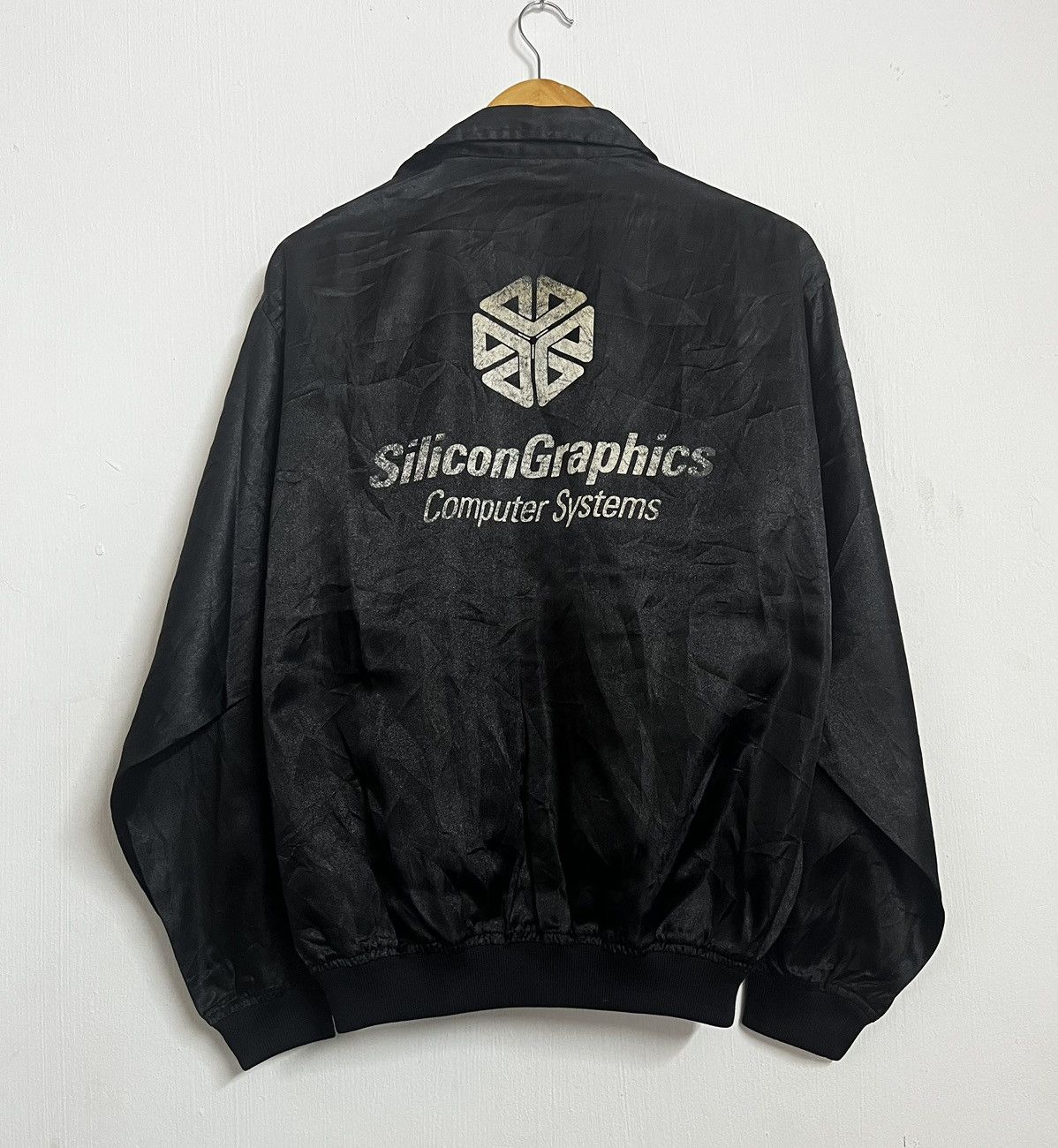 image of Archival Clothing x Hype Hot Dropsvintage Silicon Graphics Jacket in Black, Men's (Size XL)