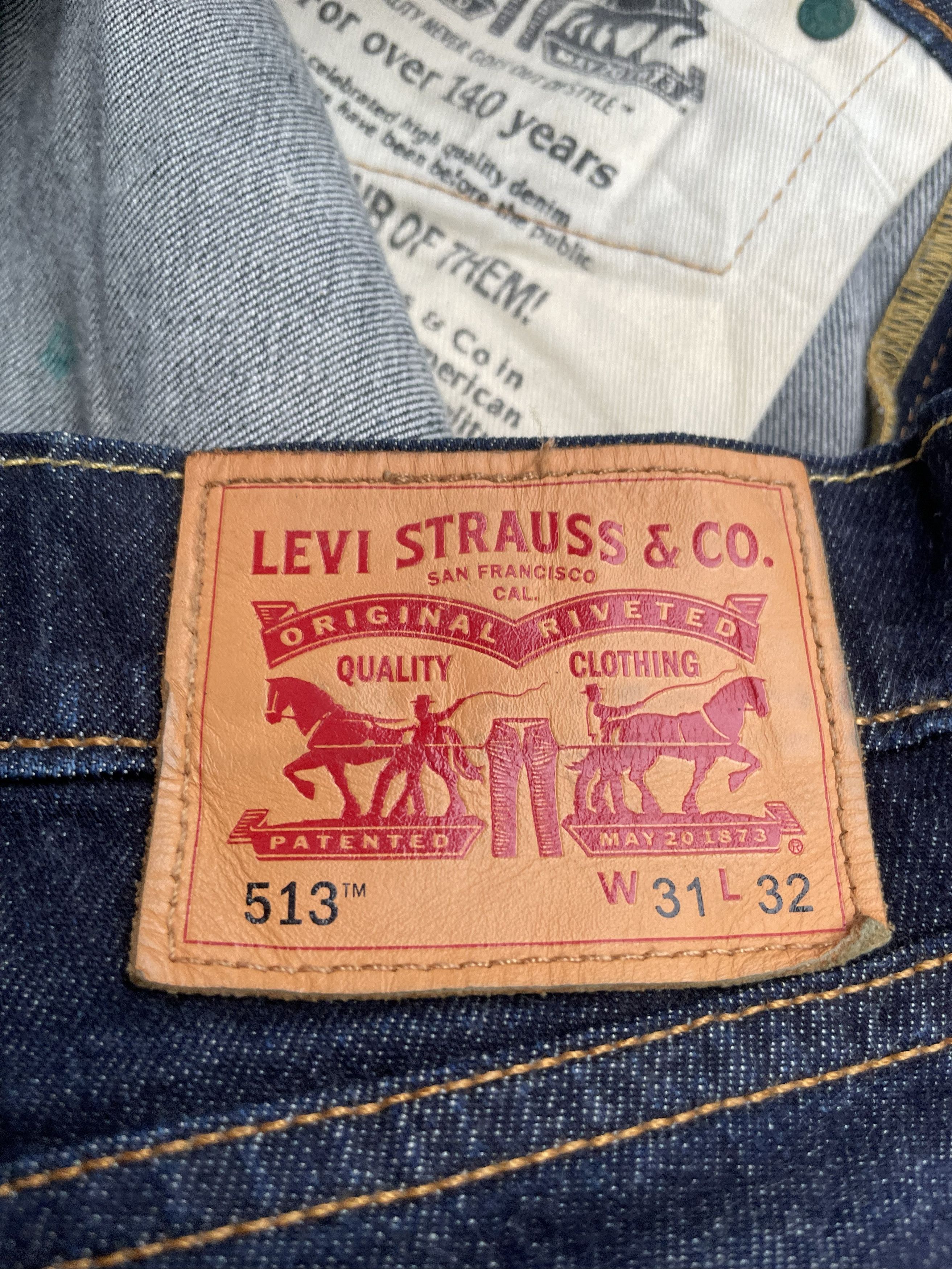 Levi's Levis 513 Denim Size US 32 / EU 48 - 15 Thumbnail