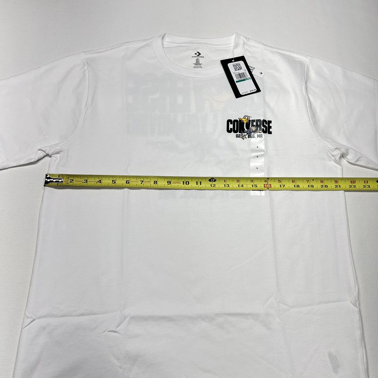 Converse Converse Tee Shirt White Bird Boston Running All Star Size US L / EU 52-54 / 3 - 13 Thumbnail
