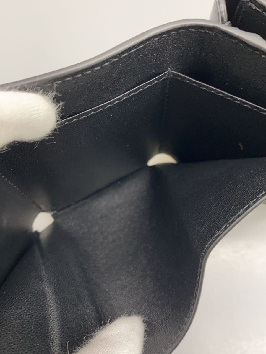 Balenciaga Balenciaga Leather Bi-Fold Wallet Black Size ONE SIZE - 6 Thumbnail