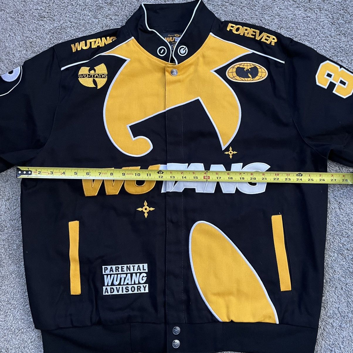Wu-Tang Clan Wu-Tang Jacket Size XL Black Yellow Wu-Wear Racer Souvenir Size US XL / EU 56 / 4 - 9 Thumbnail