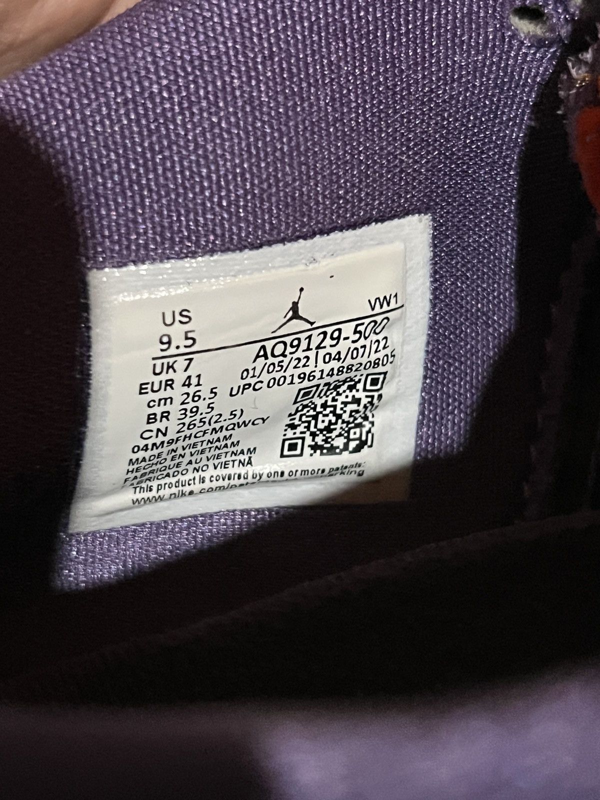 Jordan Brand jordan 4 canyon purple Size US 8 / EU 41 - 7 Thumbnail