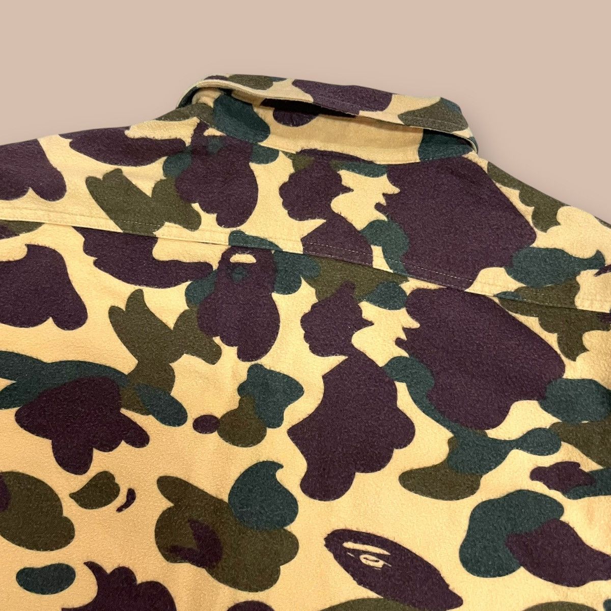 Bape OG90s Bape 1st Camo L/S Button-up Shirt Size US L / EU 52-54 / 3 - 12 Thumbnail