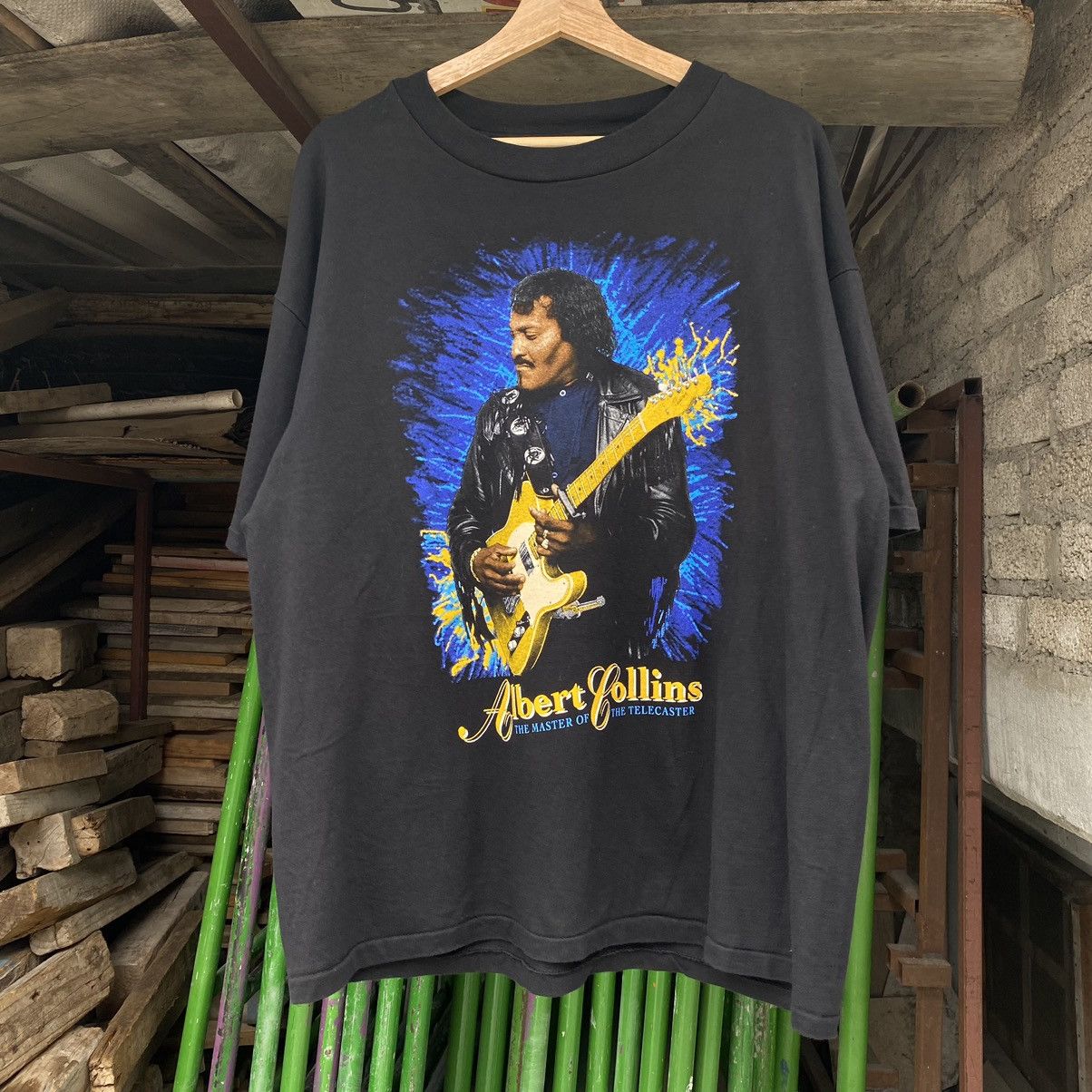 Band Tees Vintage 90’s Albert Collins Tee Size US XL / EU 56 / 4 - 1 Thumbnail