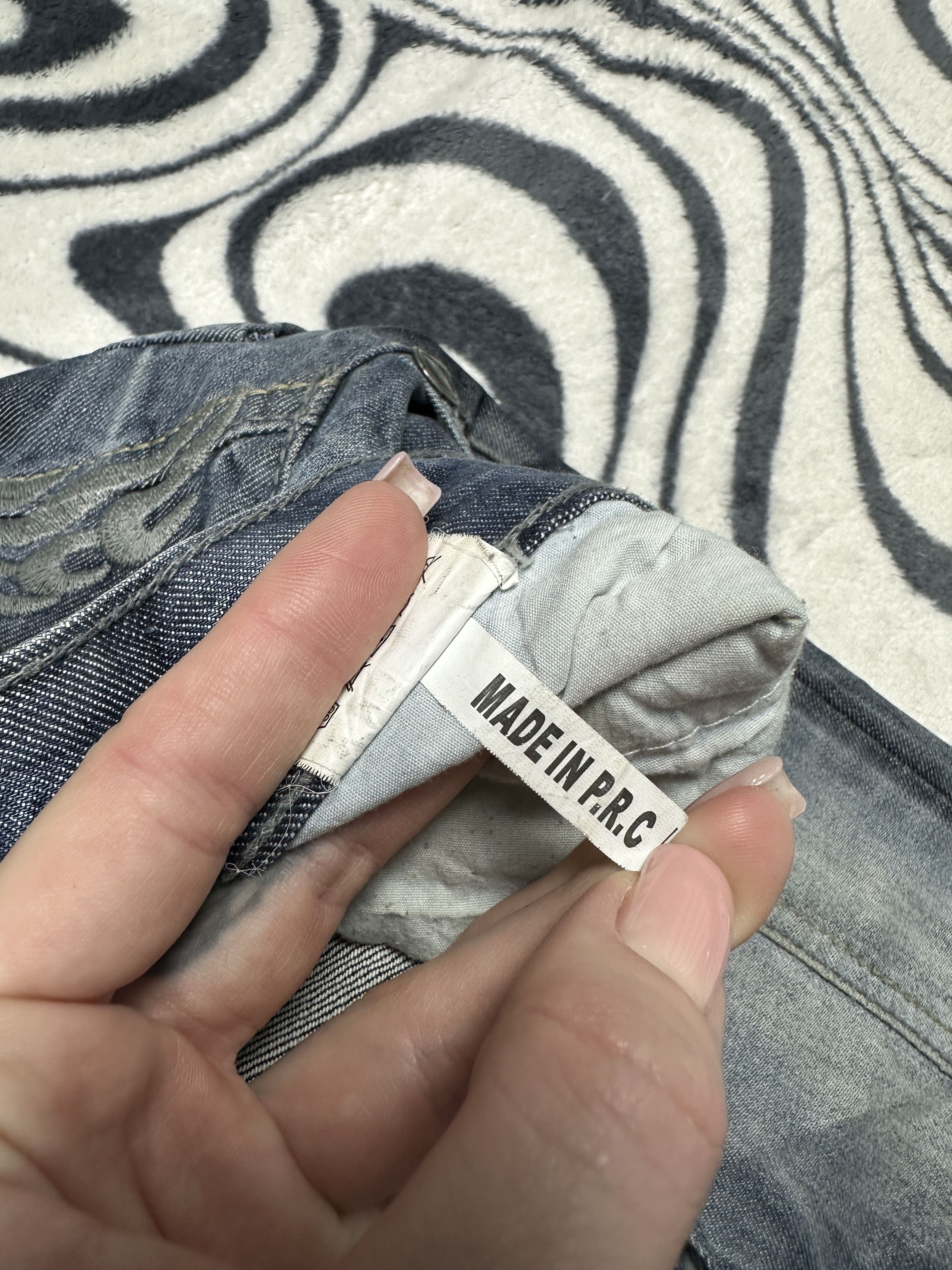 If Six Was Nine Baxboy Vintage Mens Denim Pants Baggy Jeans Size US 29 - 11 Thumbnail