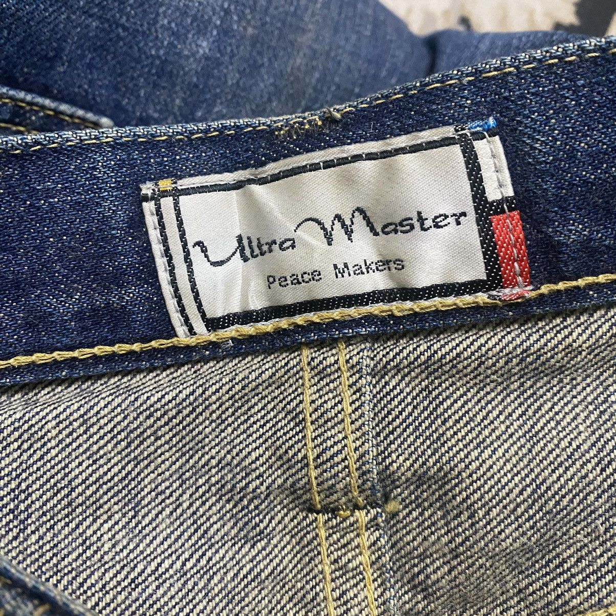 Japanese Brand Ultra Master Peacemakers Denim Selvedge Jeans Size US 30 / EU 46 - 22 Thumbnail
