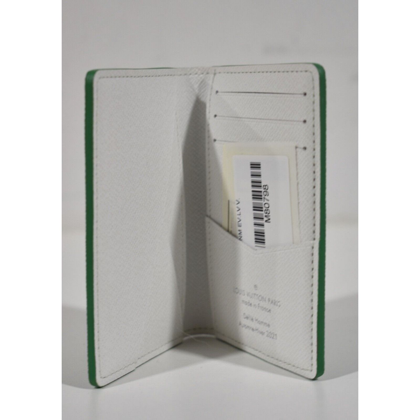 Louis Vuitton Louis Vuitton White Monogram Logo Pocket Organizer Wallet Size ONE SIZE - 8 Thumbnail