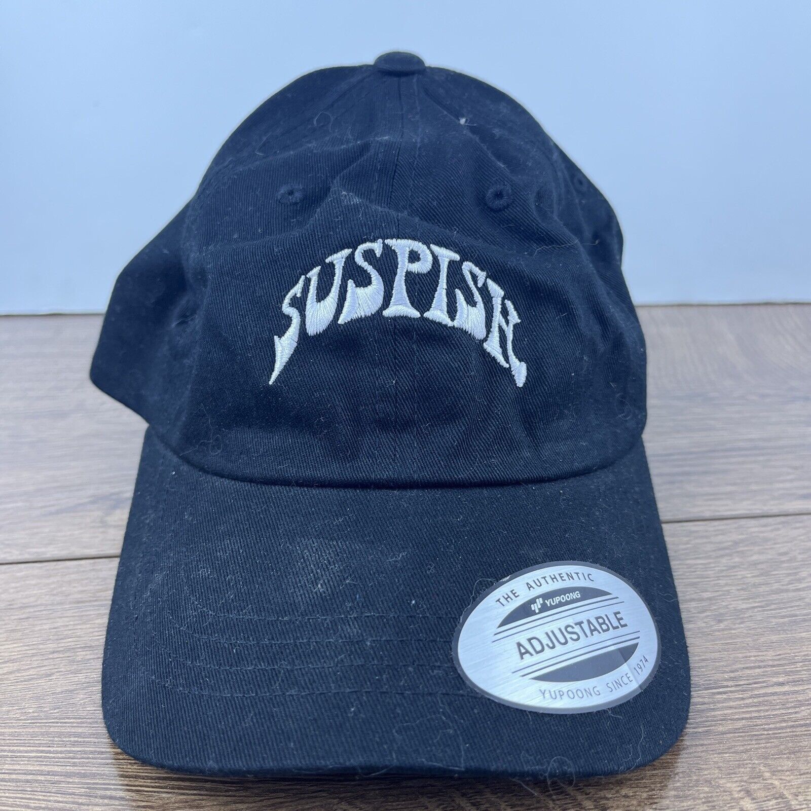 Other Suspish Hat Sus Black Hat Adjustable Adult Size Hat Black Ca Size ONE SIZE - 1 Thumbnail