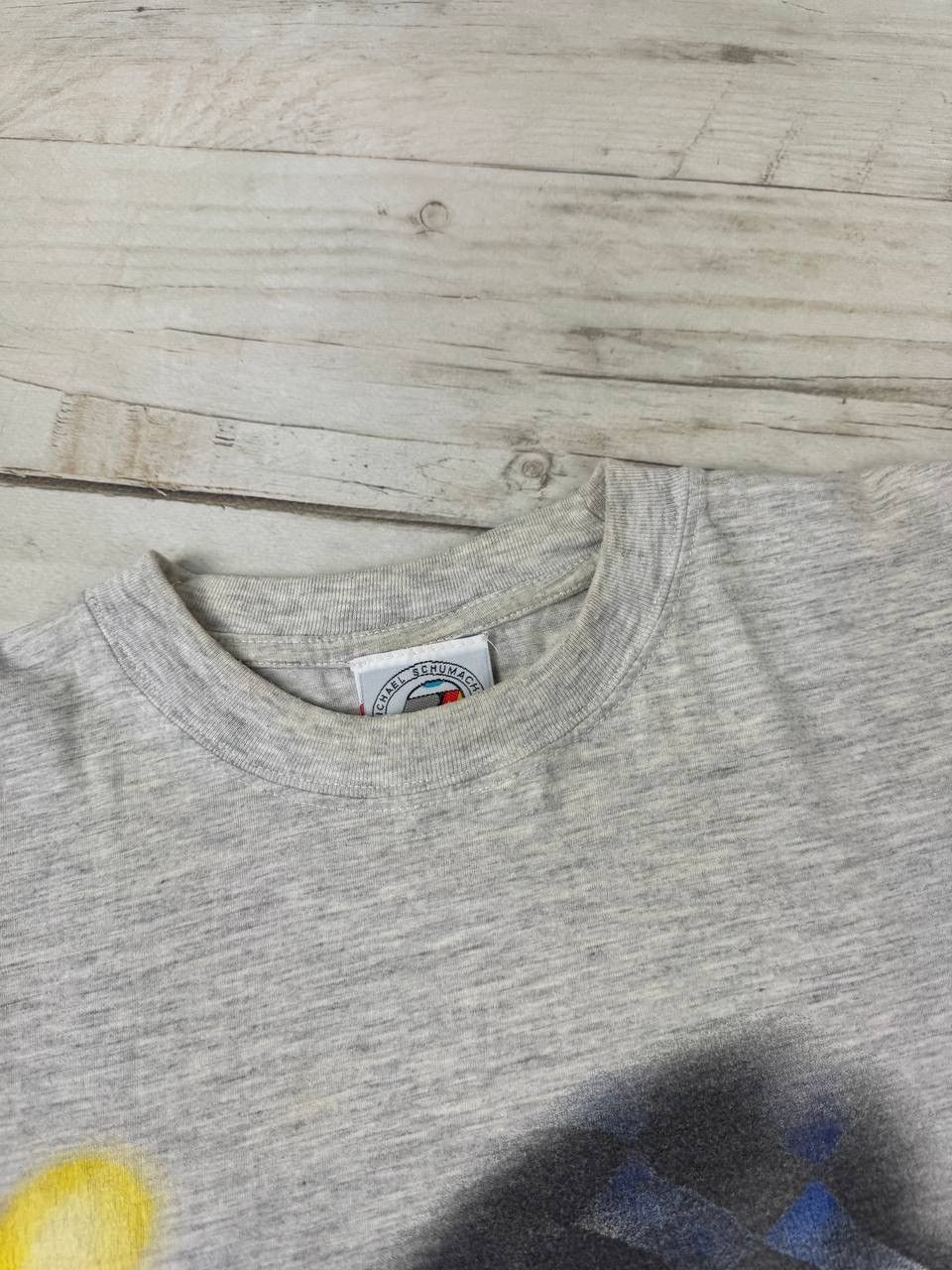 Formula 1 Vintage Michael Schumacher Formula 1 Racing T Shirt 90s Size US L / EU 52-54 / 3 - 7 Thumbnail