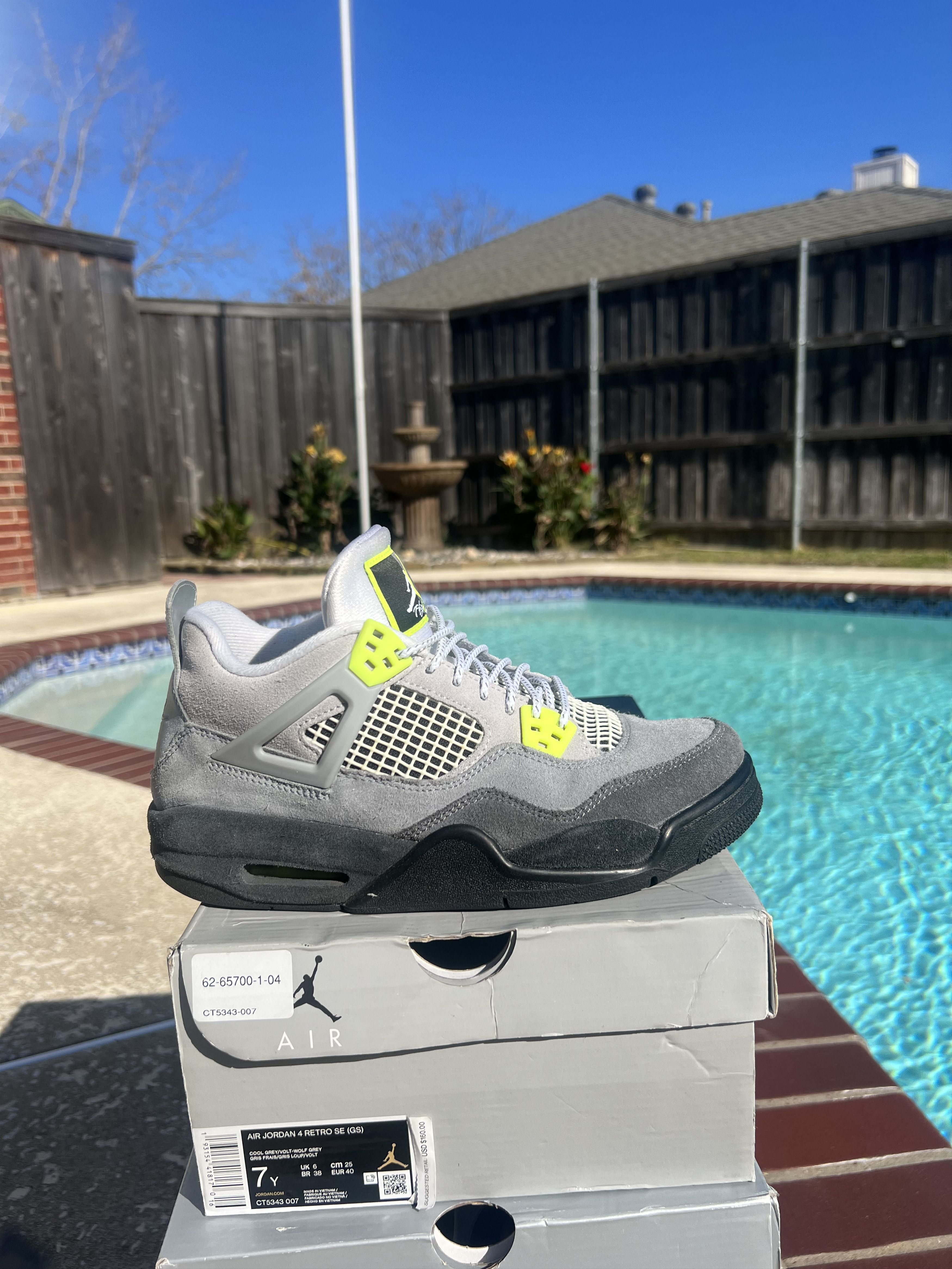 Nike Air Jordan 4 Retro SE Neon 95 | Grailed