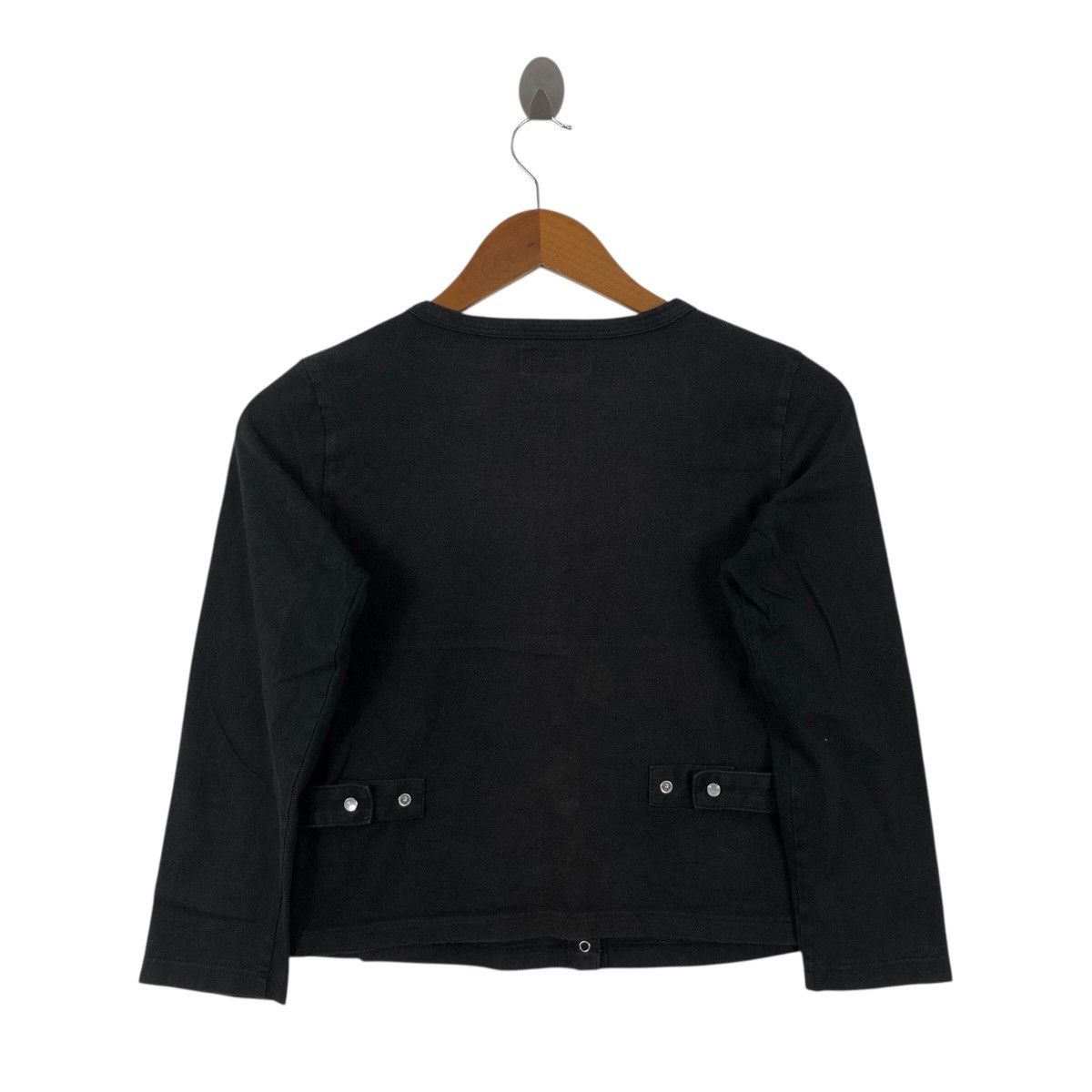 agnes b. AGNES B Snap Button Cardigan Women France Fashion Designer Size S / US 4 / IT 40 - 3 Thumbnail