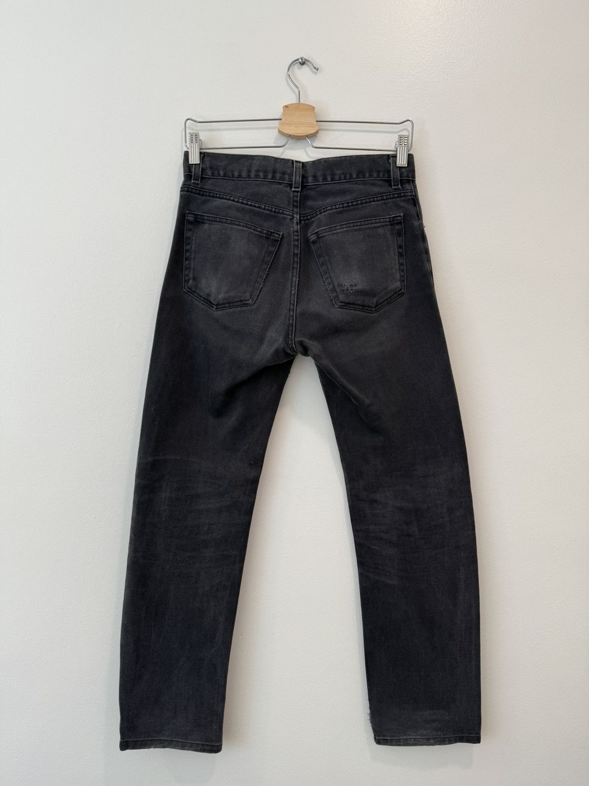Helmut Lang Helmut Lang 90s Classic Cut Denim Jeans Washed Black Size 28 Size US 28 / EU 44 - 2 Thumbnail
