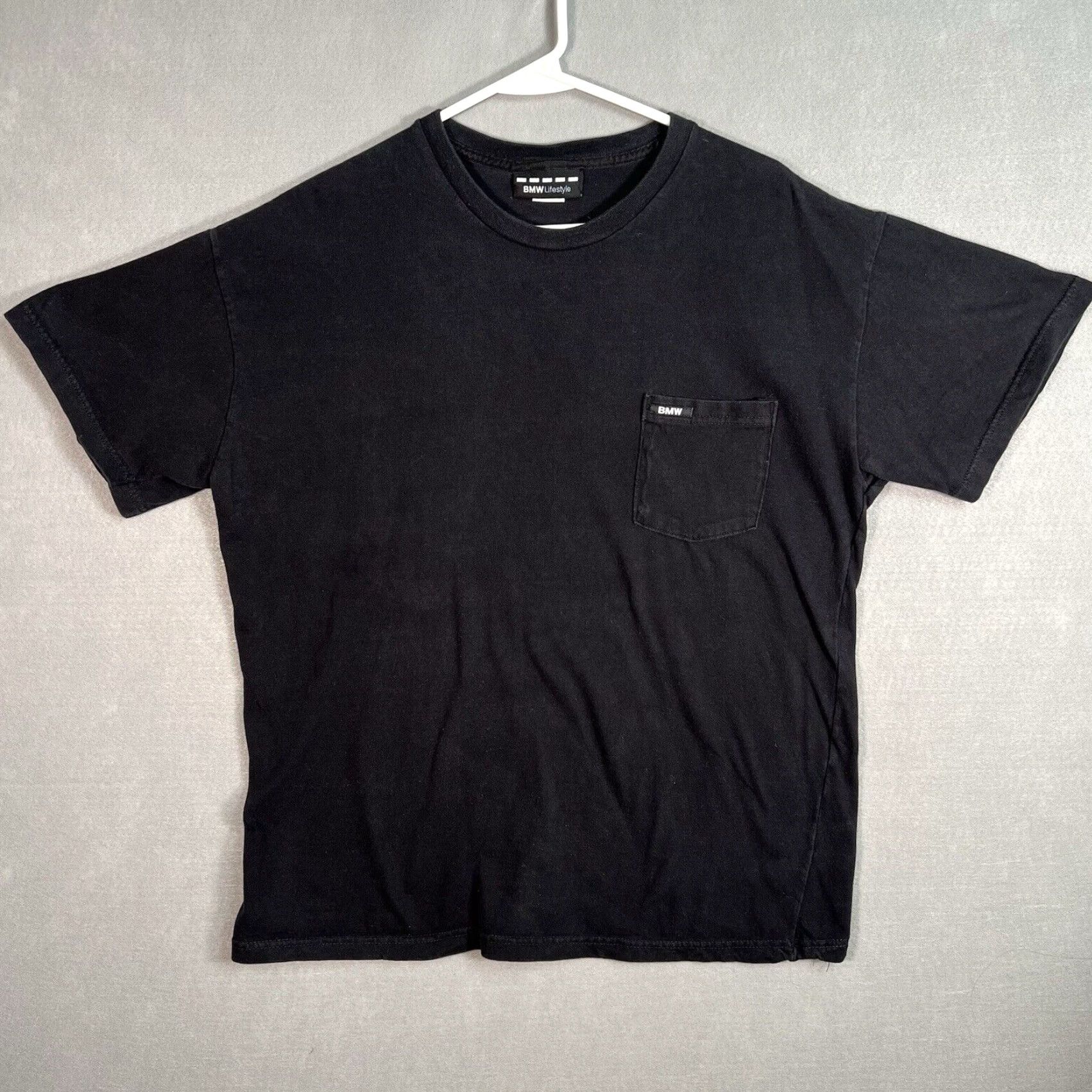 BMW VINTAGE BMW T Shirt Men's Large Black 2000s Racing Car Sportswear Size US L / EU 52-54 / 3 - 2 Thumbnail