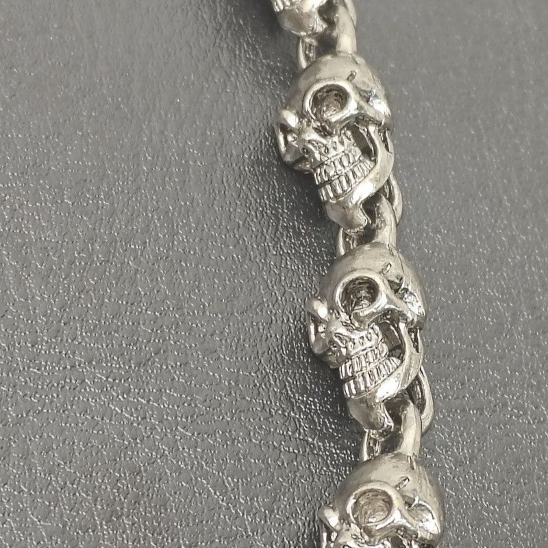Japanese Brand × Vintage Japanese Peripheral Skull and Feather Goth Waist Chain Size ONE SIZE - 8 Thumbnail