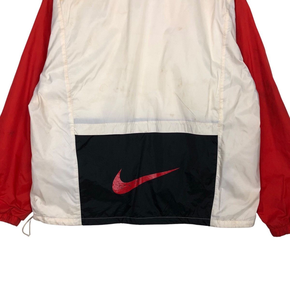 Nike 📌Vintage Anorak Zipper Jacket Nike Big Swoosh BackHit Size US M / EU 48-50 / 2 - 11 Thumbnail