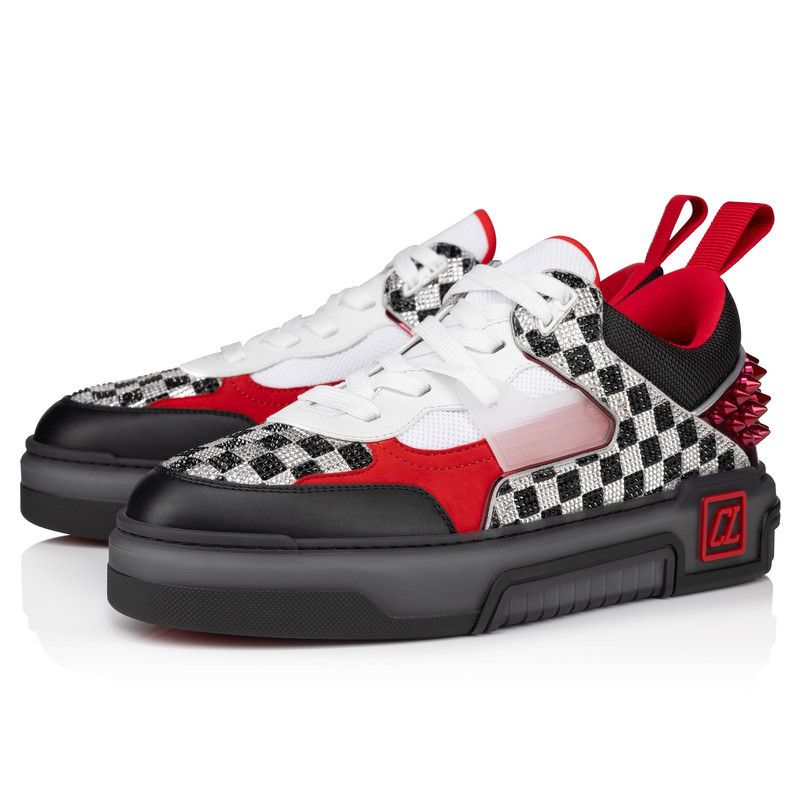 Christian Louboutin oc11z0126 Astroloubi Strass Sneakers in Multicolor Size US 10 / EU 43 - 1 Thumbnail