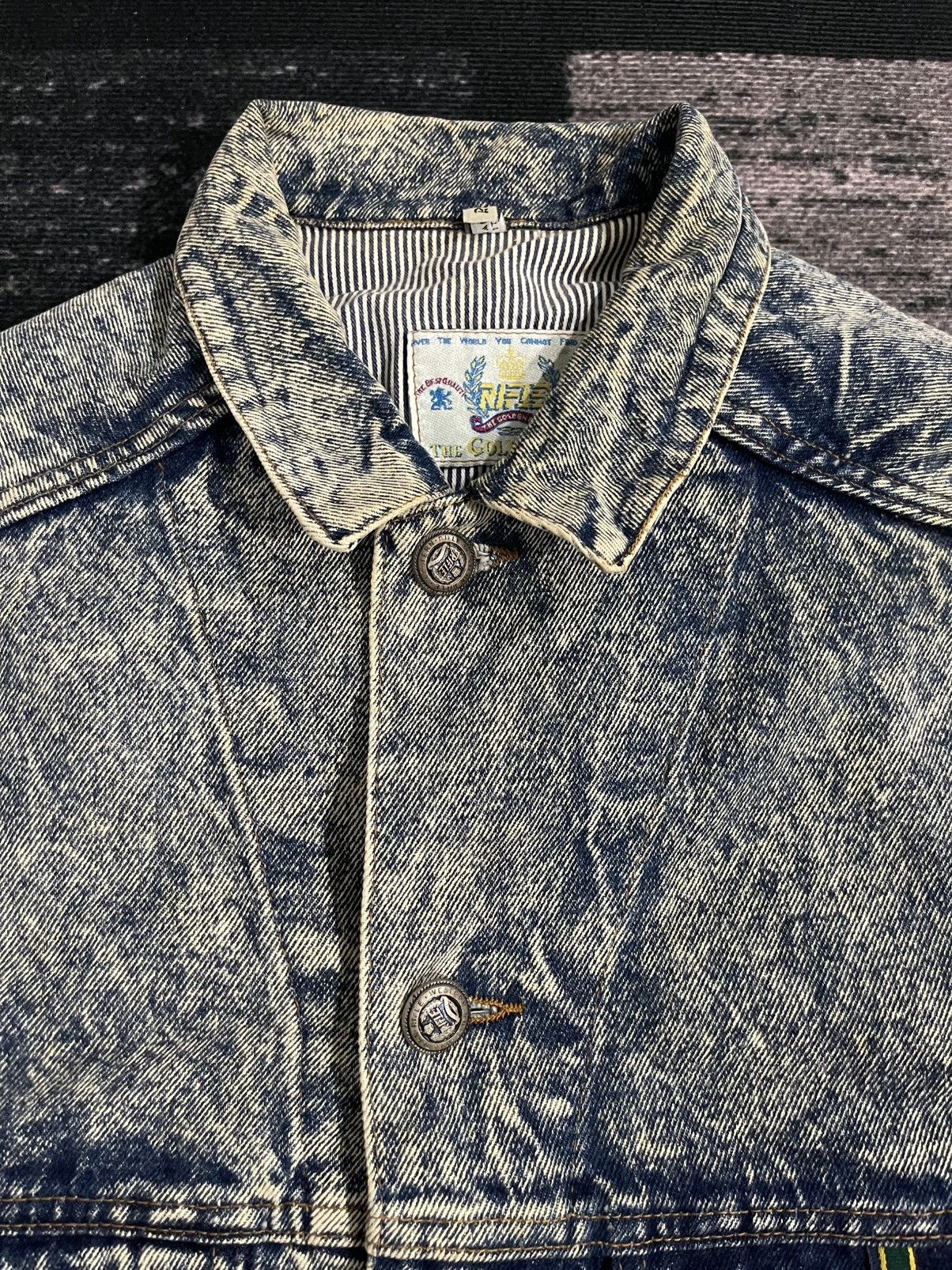 RIFLE Vintage Rifle Denim Jacket Size US L / EU 52-54 / 3 - 9 Thumbnail