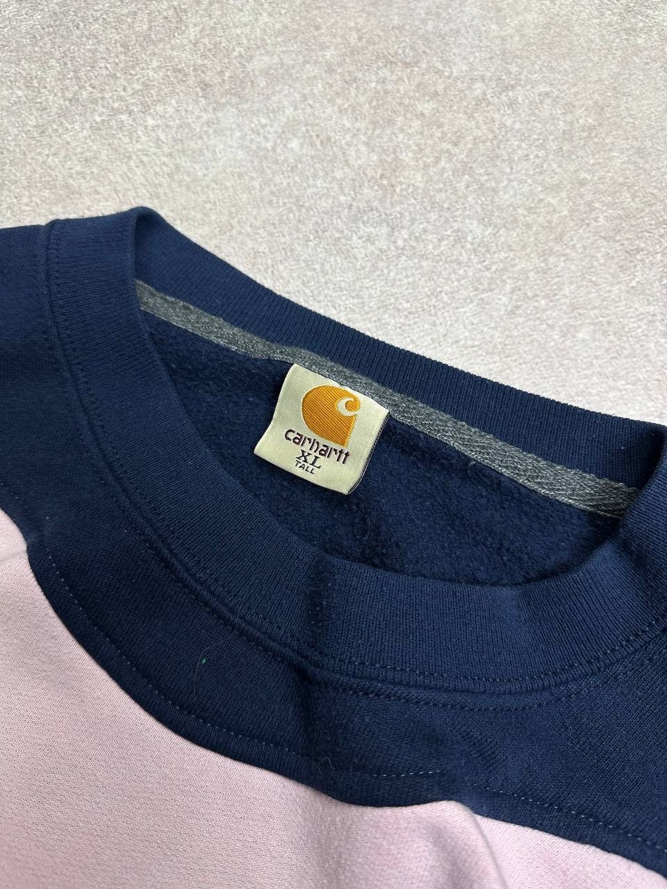 Carhartt Vintage 90s Carhartt Custom Made Patchwork Sweatshirt XL Size US XL / EU 56 / 4 - 5 Thumbnail