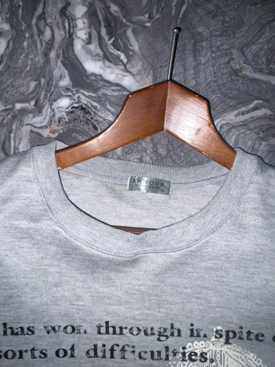 Japanese Brand K7-05 Vintage Arnova Fleece Sweatshirt Size US L / EU 52-54 / 3 - 7 Thumbnail