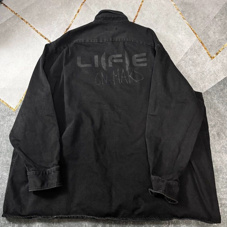 Raf Simons Raf Simons Black Denim Jacket for Spring Size US M / EU 48-50 / 2 - 2 Thumbnail