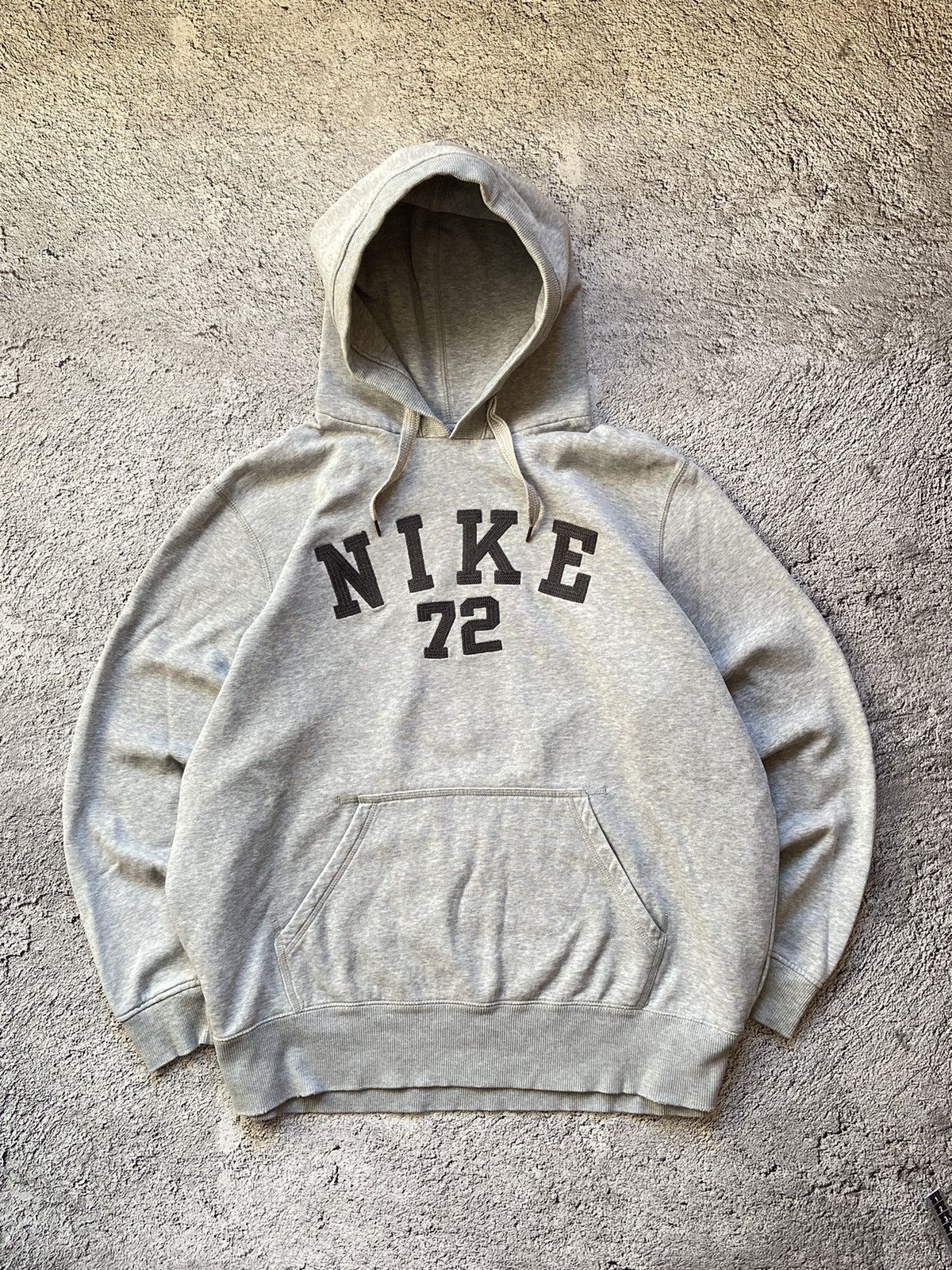 Nike × Vintage Vintage Nike Distressed Y2K Oversized Hoodie Size US XL / EU 56 / 4 - 2 Thumbnail