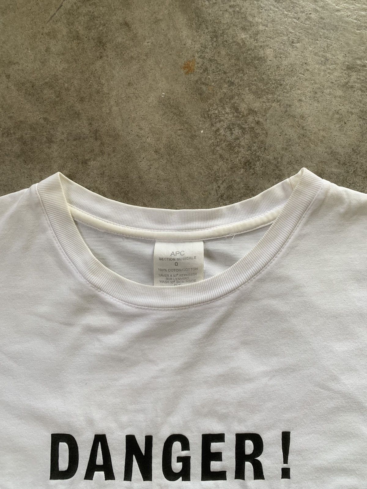 A.P.C. A.P.C Danger! Brian Jones Warns Us shirt Size US M / EU 48-50 / 2 - 6 Thumbnail