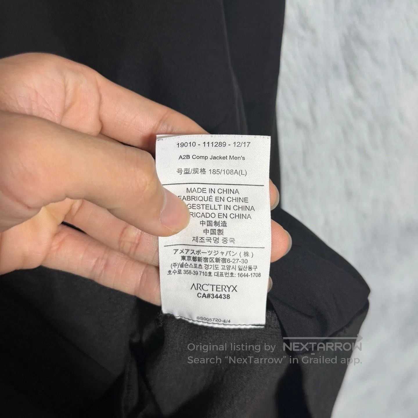 Arc'teryx Arcteryx A2B Comp Softshell Jacket. Size US L / EU 52-54 / 3 - 6 Thumbnail