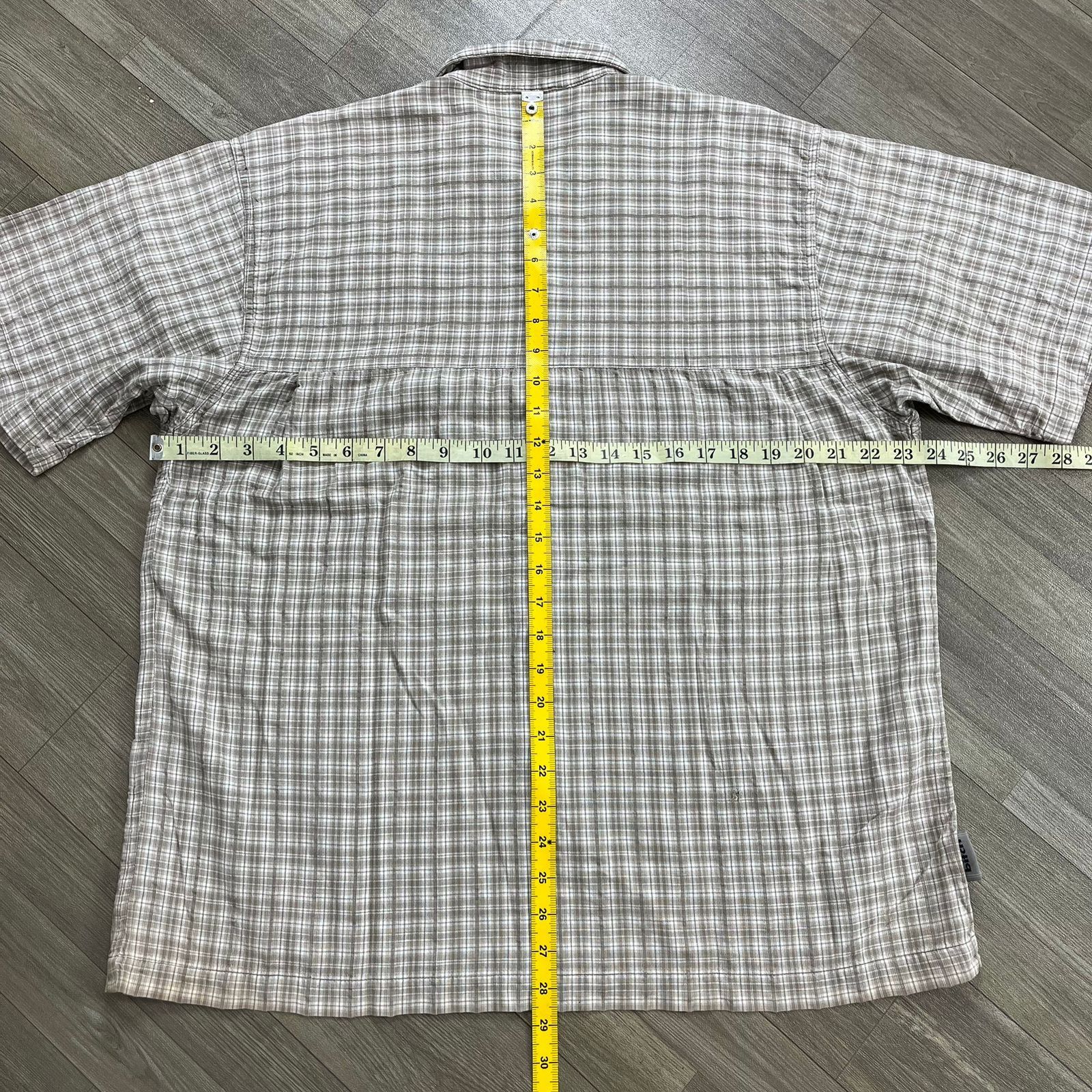 Vintage 90's Bitch Shorty's Skateboards Tartan Pocket Button Shirt Size US M / EU 48-50 / 2 - 14 Thumbnail