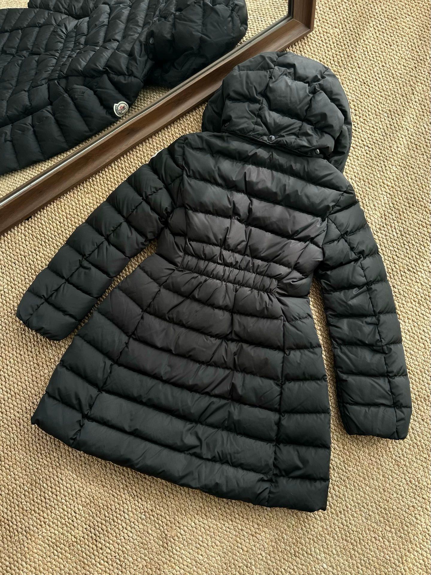 Moncler Moncler Black Down Jacket 8A 99% New Size S / US 4 / IT 40 - 2 Thumbnail