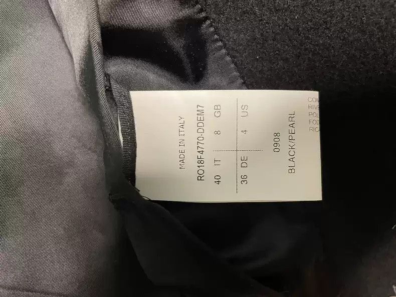 Rick Owens Rick Owens Show wool fringed jacket-2505 Size US M / EU 48-50 / 2 - 4 Thumbnail